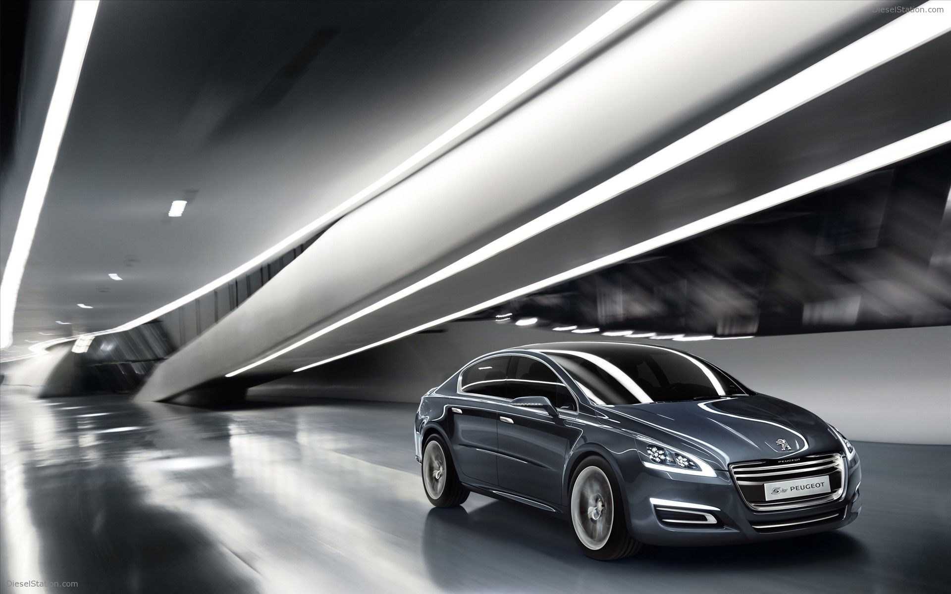 The 5 Peugeot Concept car 2010