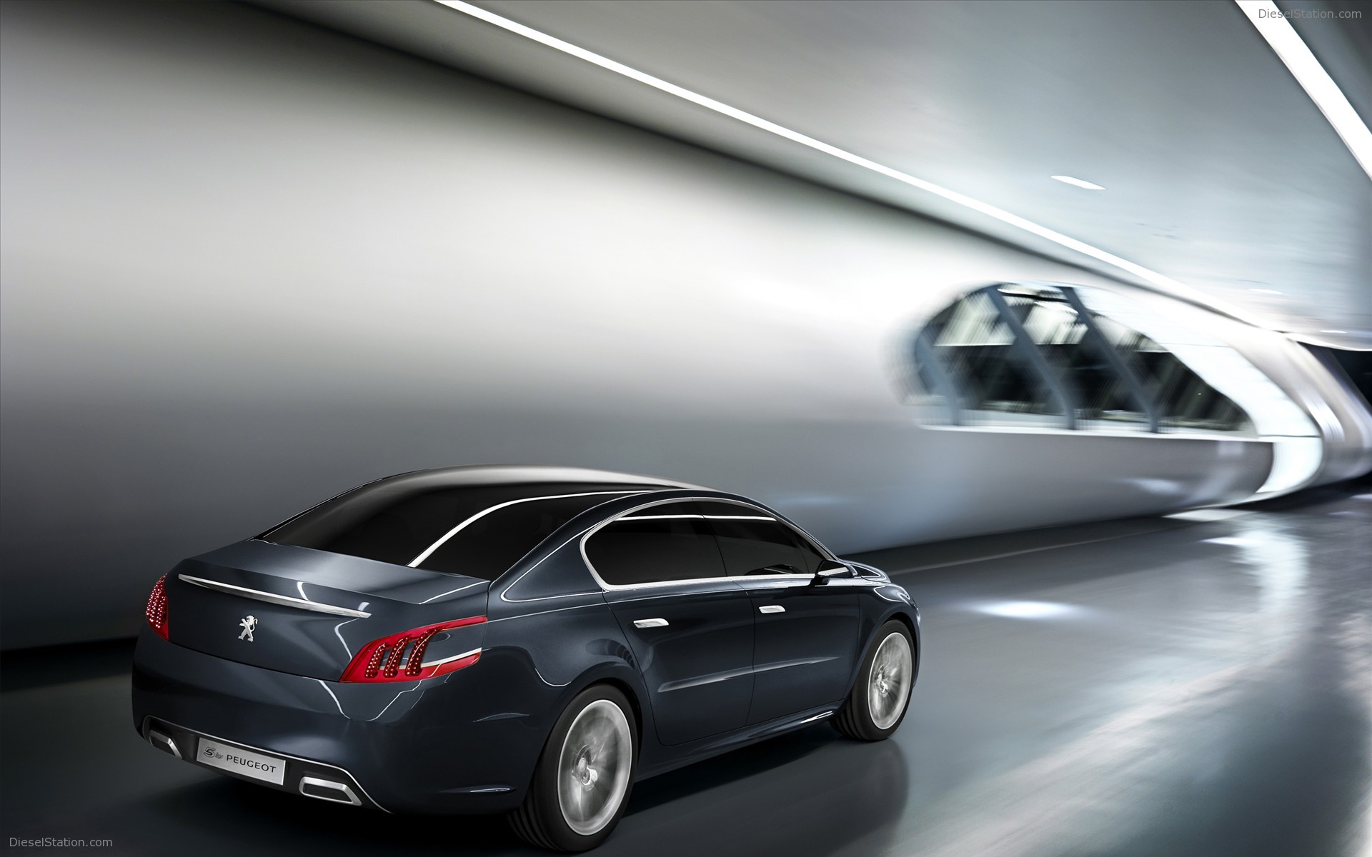 The 5 Peugeot Concept car 2010