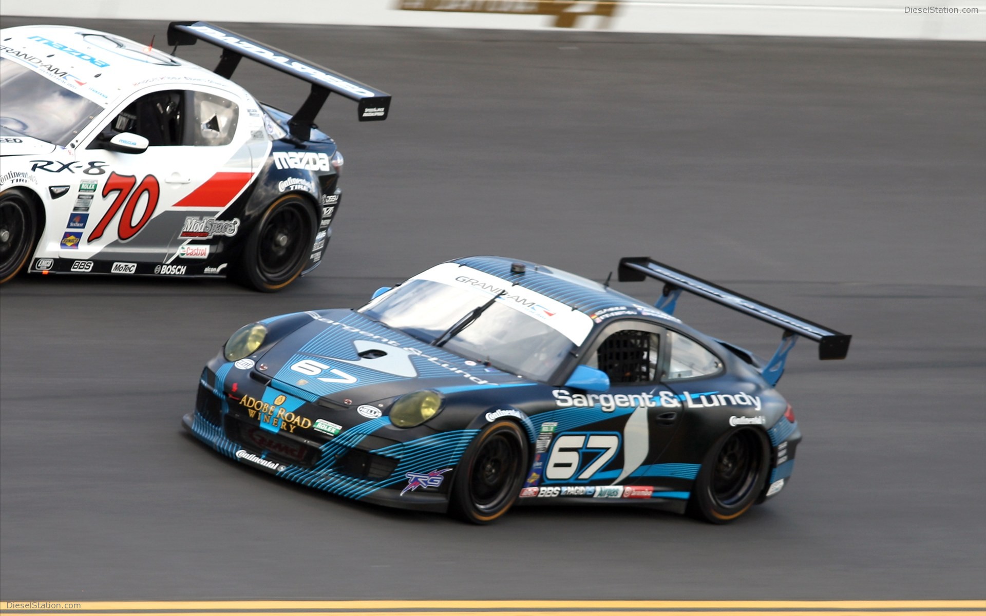 Porsche 911 GT3 Nails the Daytona 24 Hr 2012