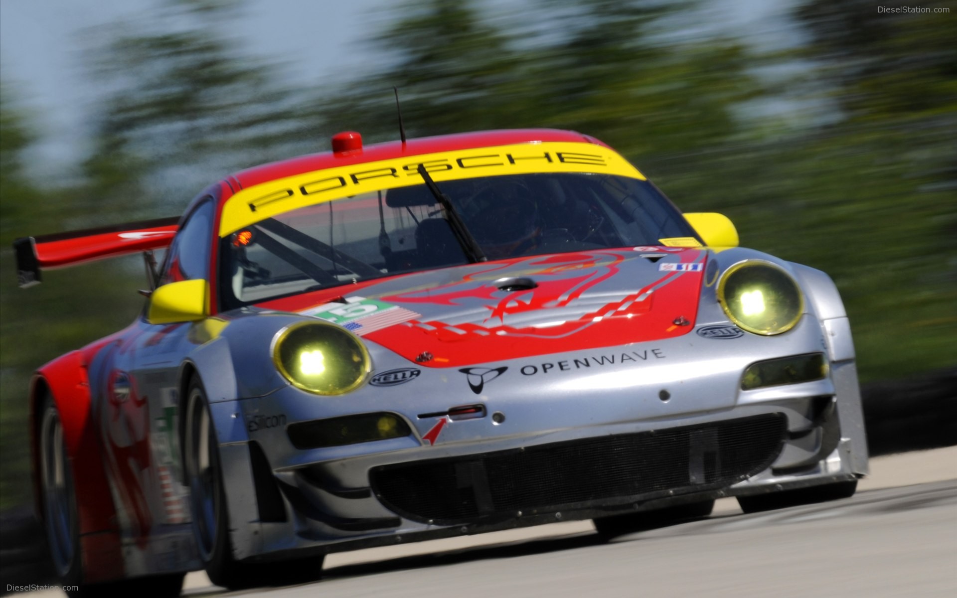 Porsche 911 GT3 RSR - Flying Lizard Motorsports 2011