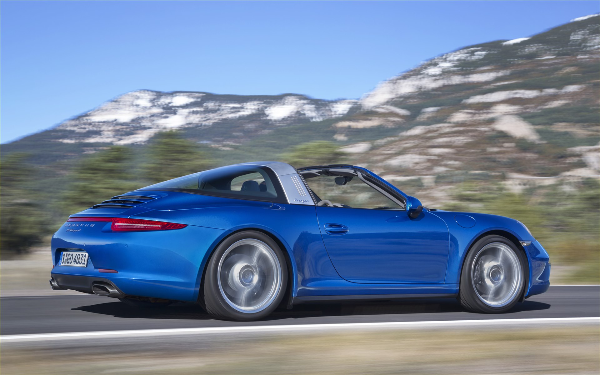 Porsche 911 Targa 4 2015