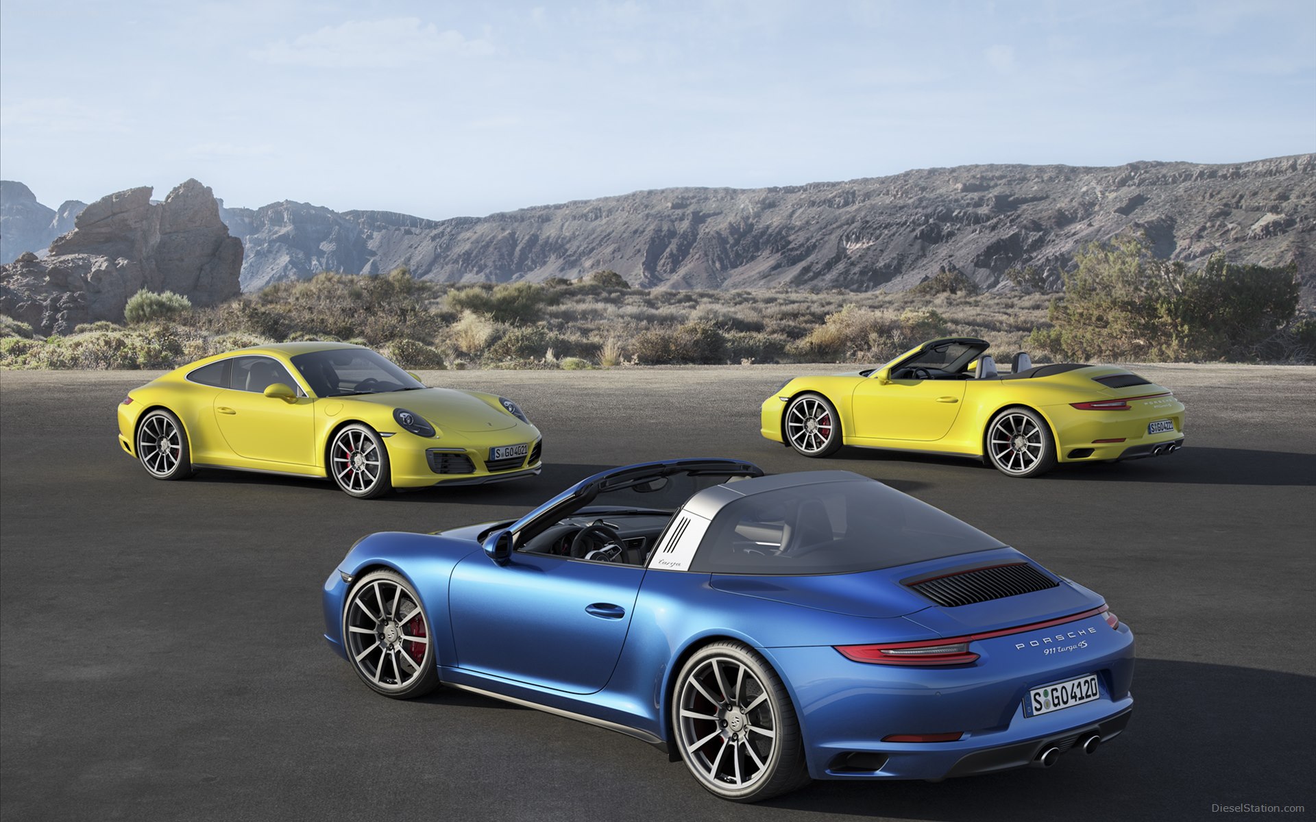 Porsche 911 Targa 4 2016