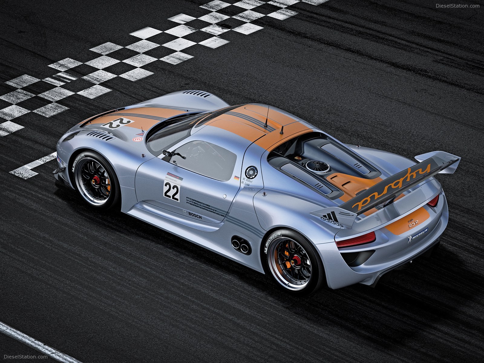 Porsche 918 RSR Concept 2011