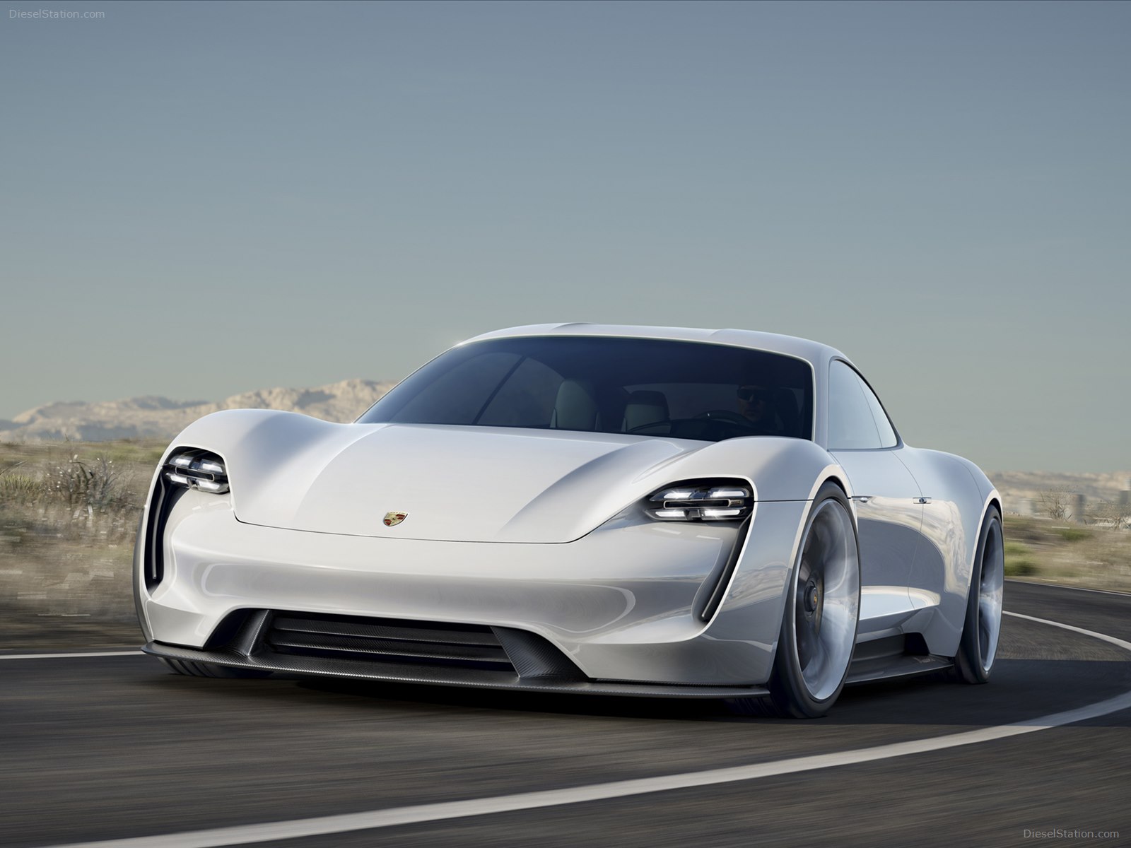 Porsche Mission E Concept 2015