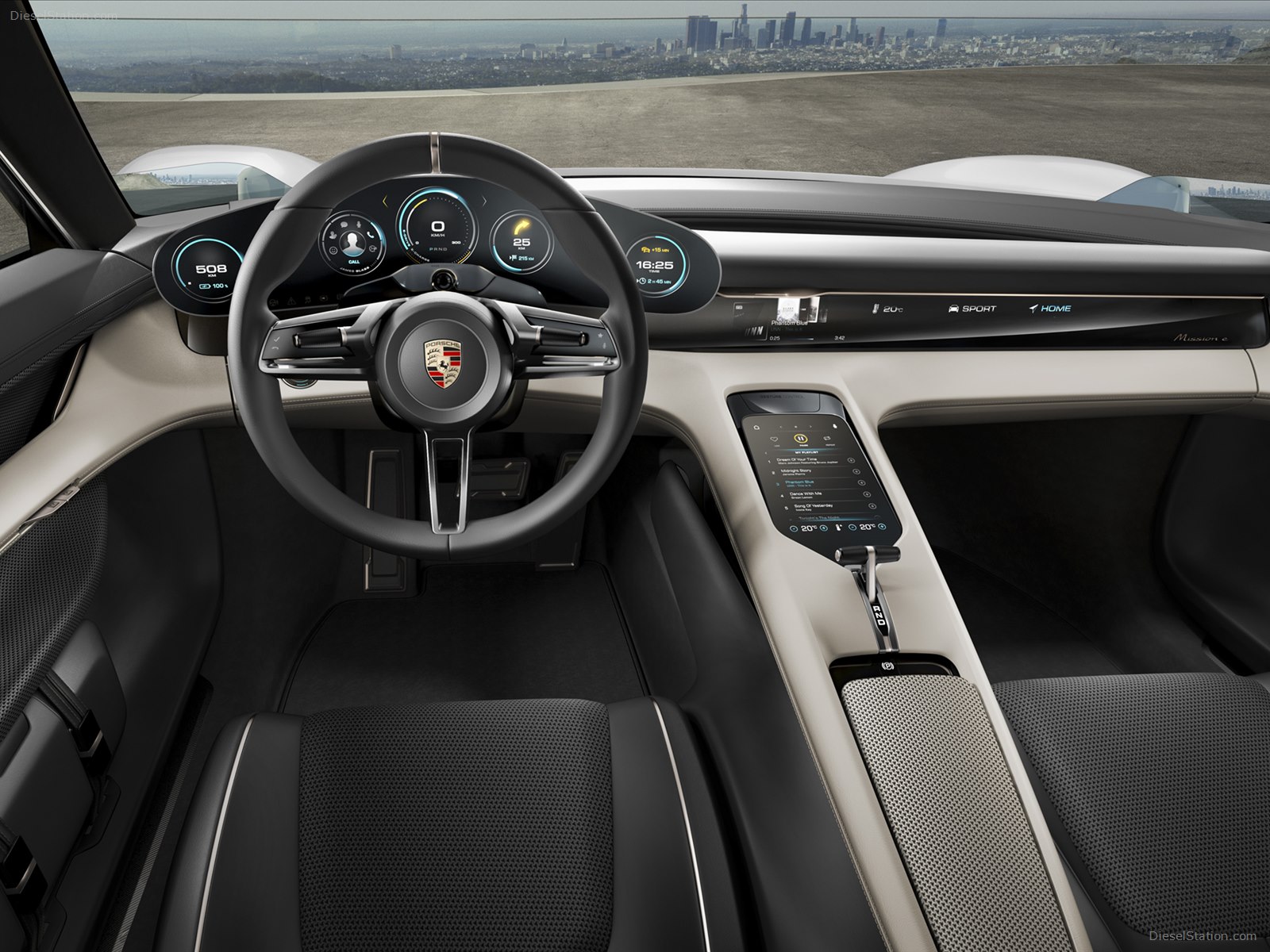 Porsche Mission E Concept 2015