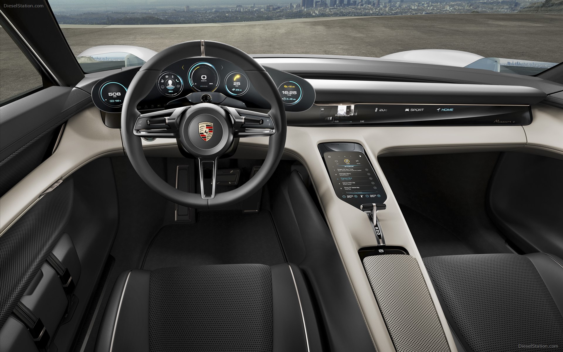 Porsche Mission E Concept 2015