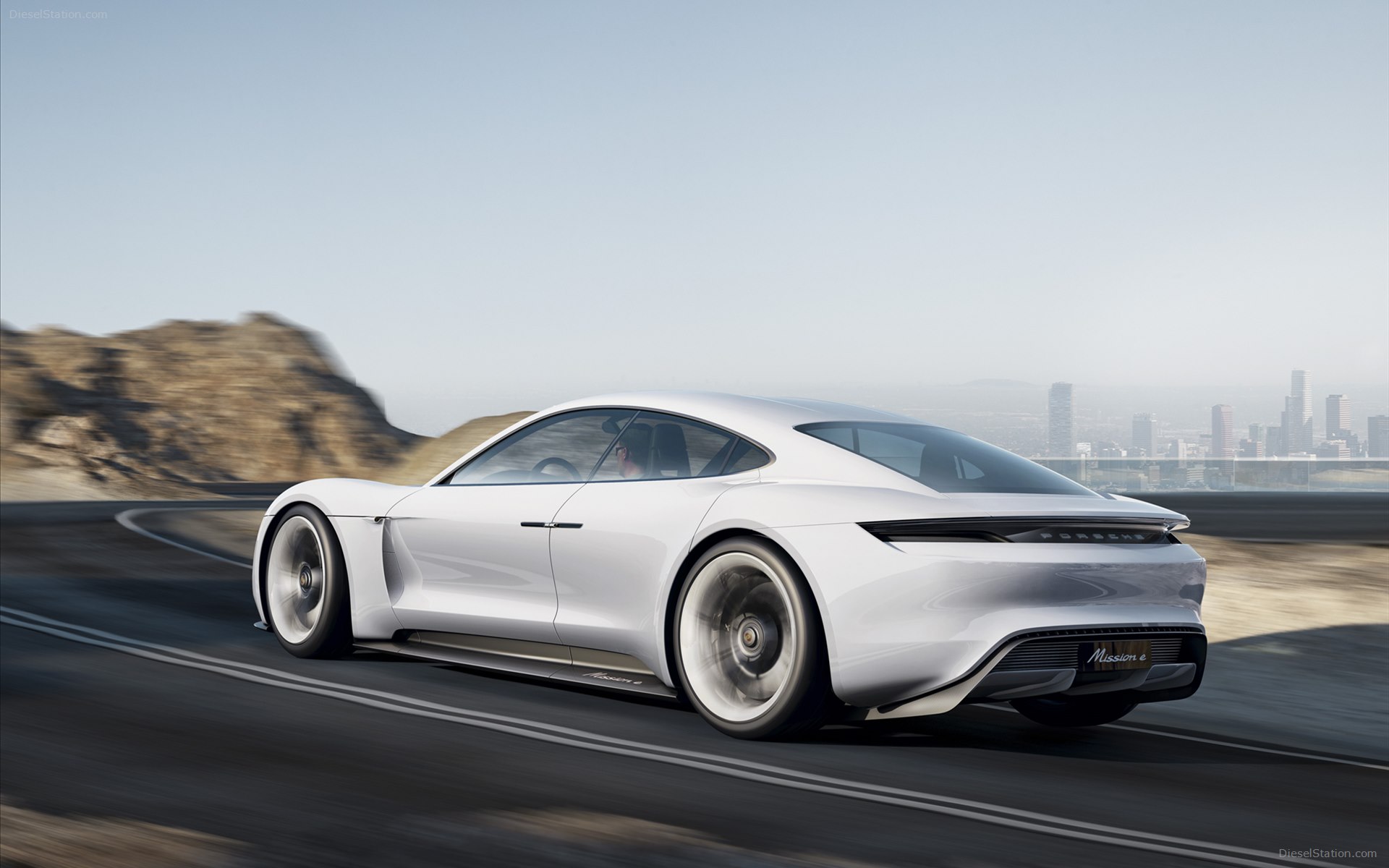 Porsche Mission E Concept 2015