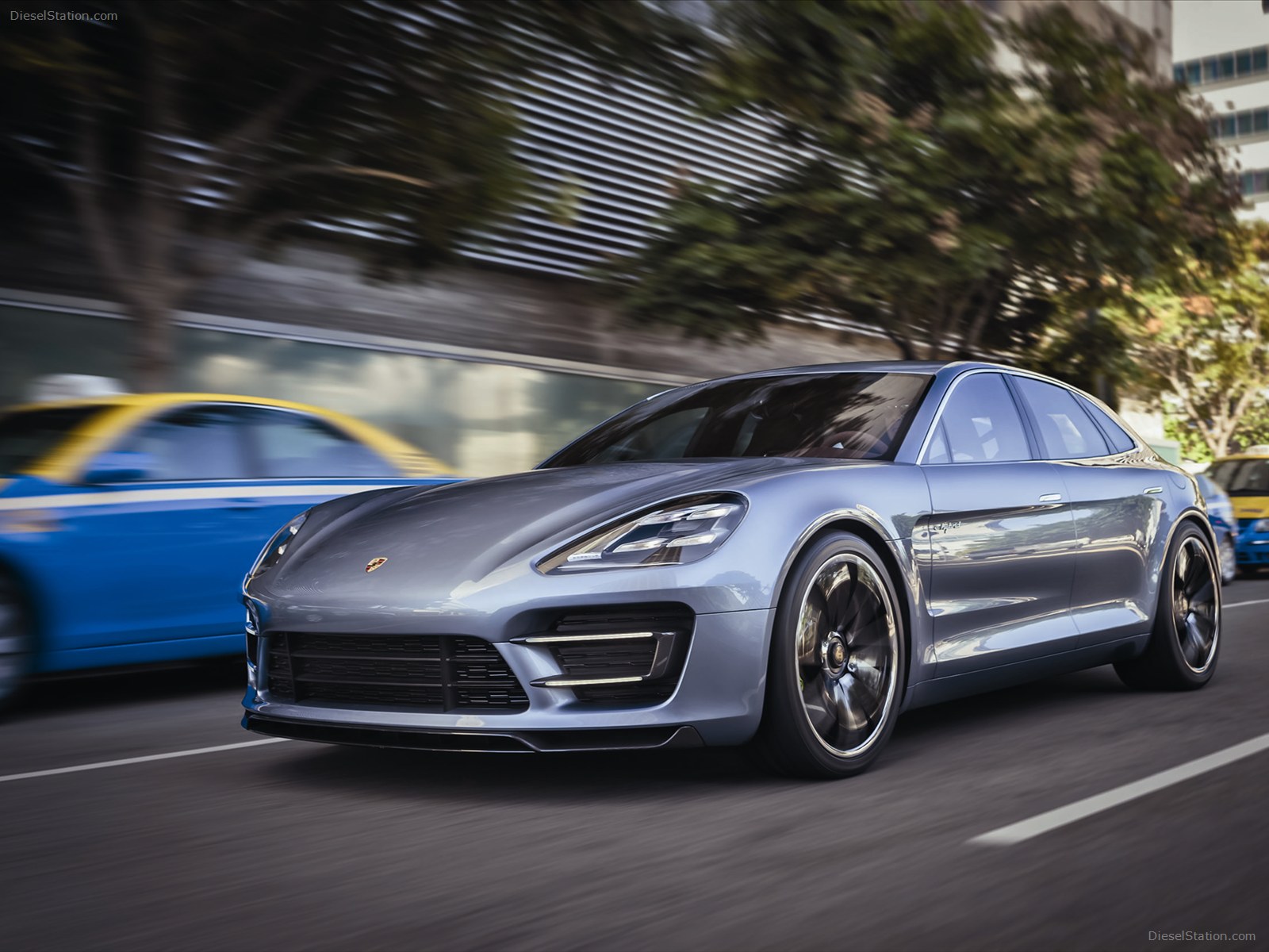 Porsche Panamera Sport Turismo Concept Car 2012