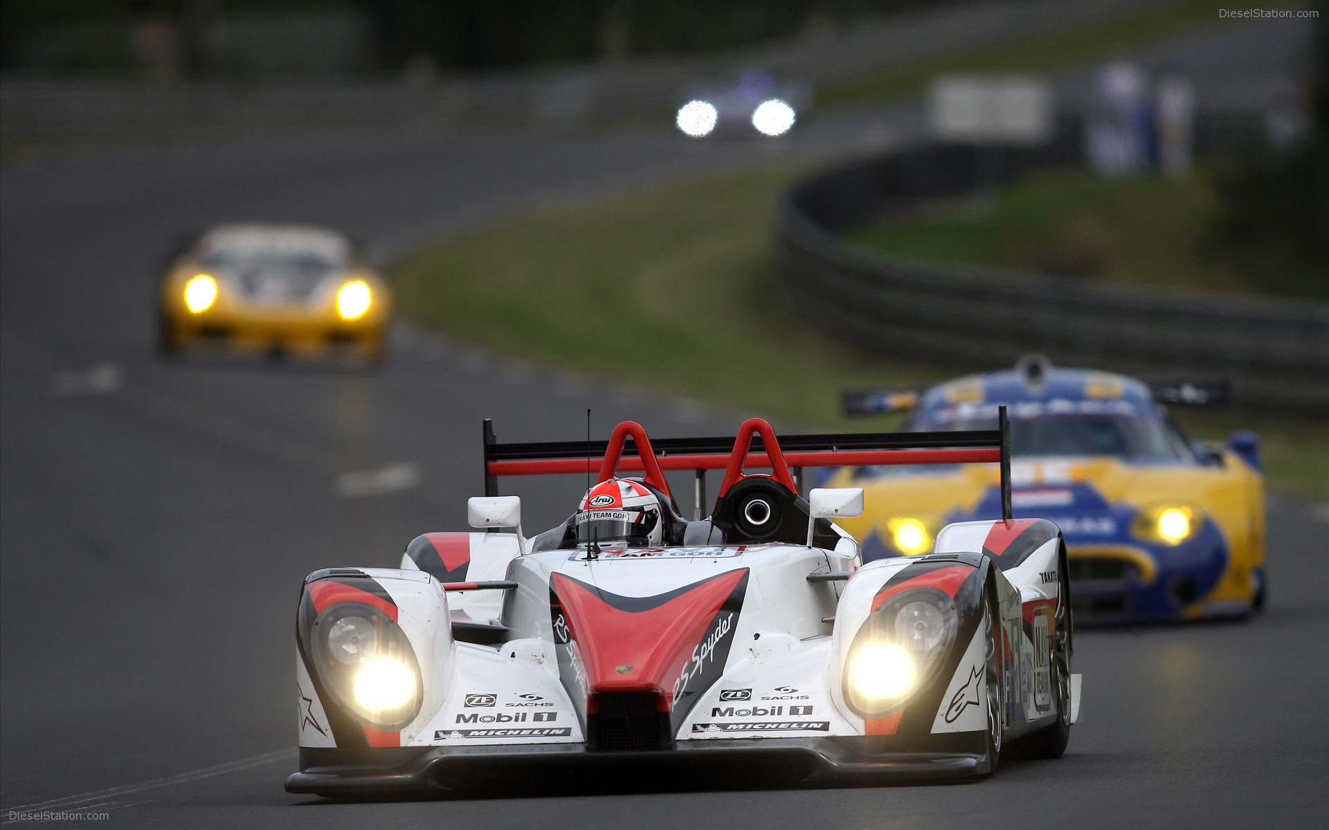 Porsche RS Spyder At Le Mans 24 Hours