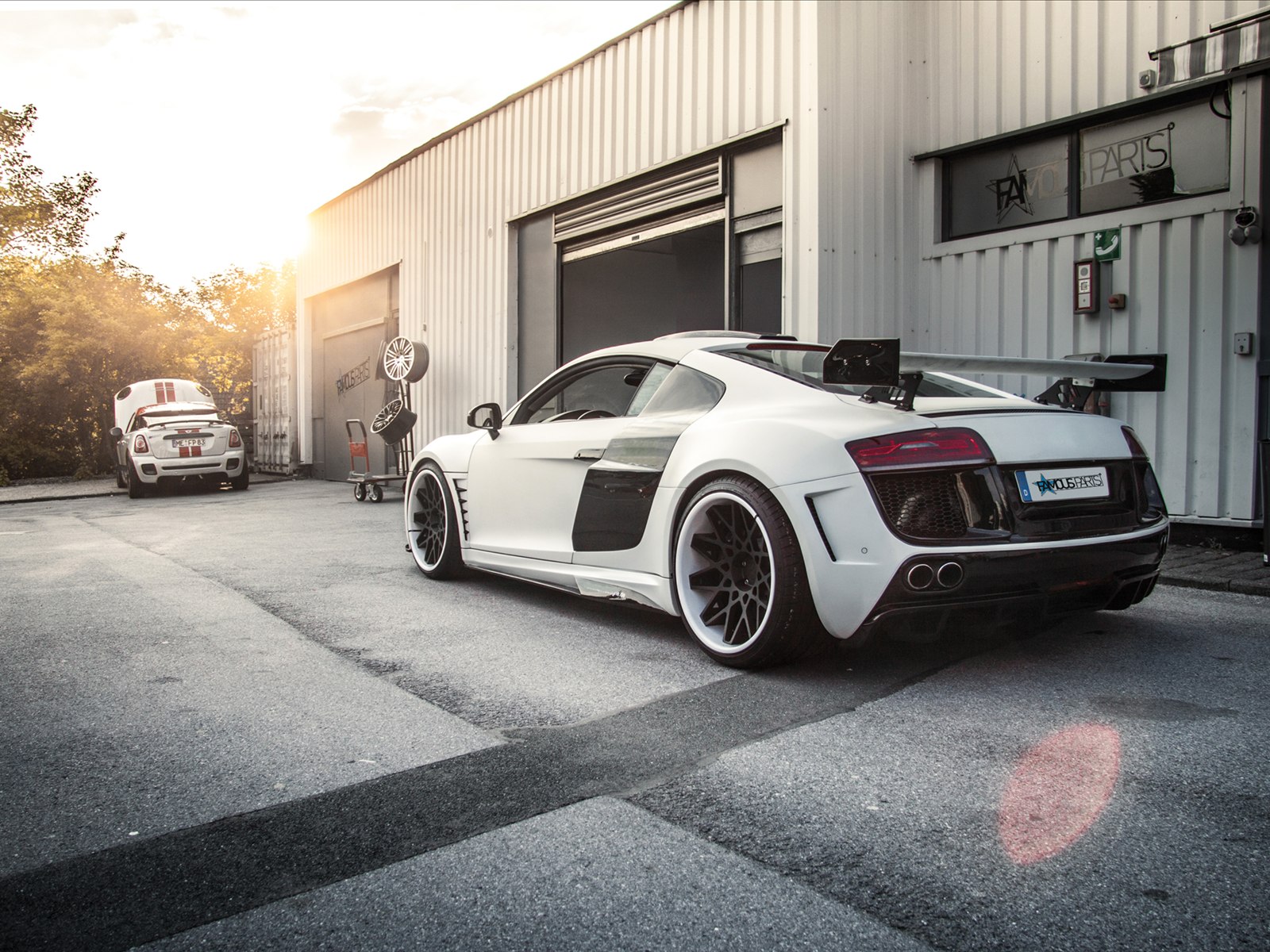 Prior Design Audi R8 PD-GT850 White Phoenix 2014 Prior Design Audi R8 PD-GT850 White Phoenix 2014