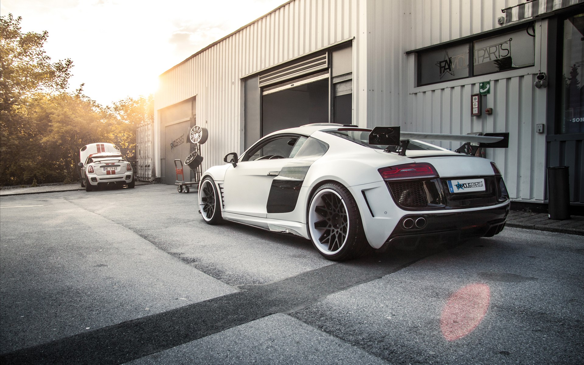 Prior Design Audi R8 PD-GT850 White Phoenix 2014 Prior Design Audi R8 PD-GT850 White Phoenix 2014
