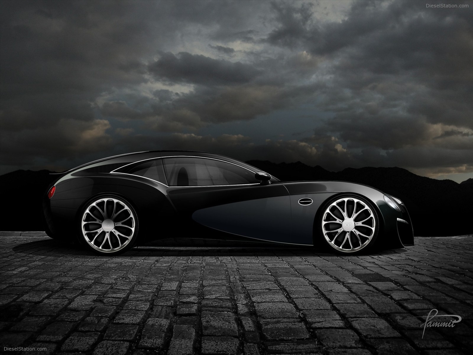 Bugatti Type 12-2 Streamliner Concept Design by RacerXDesign Bugatti Type 12-2 Streamliner Concept Design by RacerXDesign