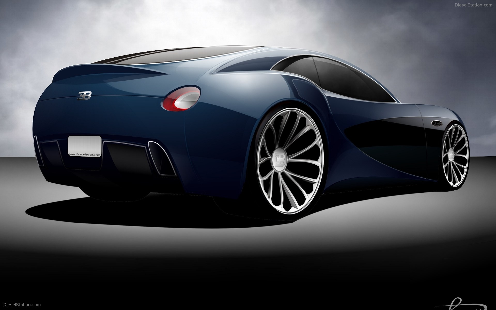 Bugatti Type 12-2 Streamliner Concept Design by RacerXDesign Bugatti Type 12-2 Streamliner Concept Design by RacerXDesign