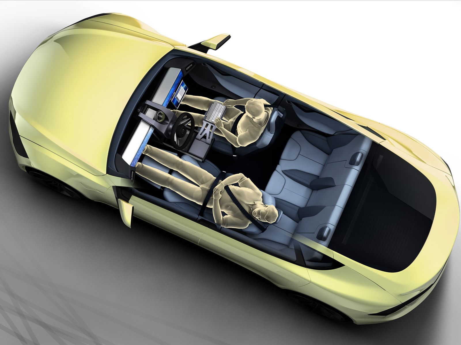 Rinspeed XchangE Driverless Car Concept 2013