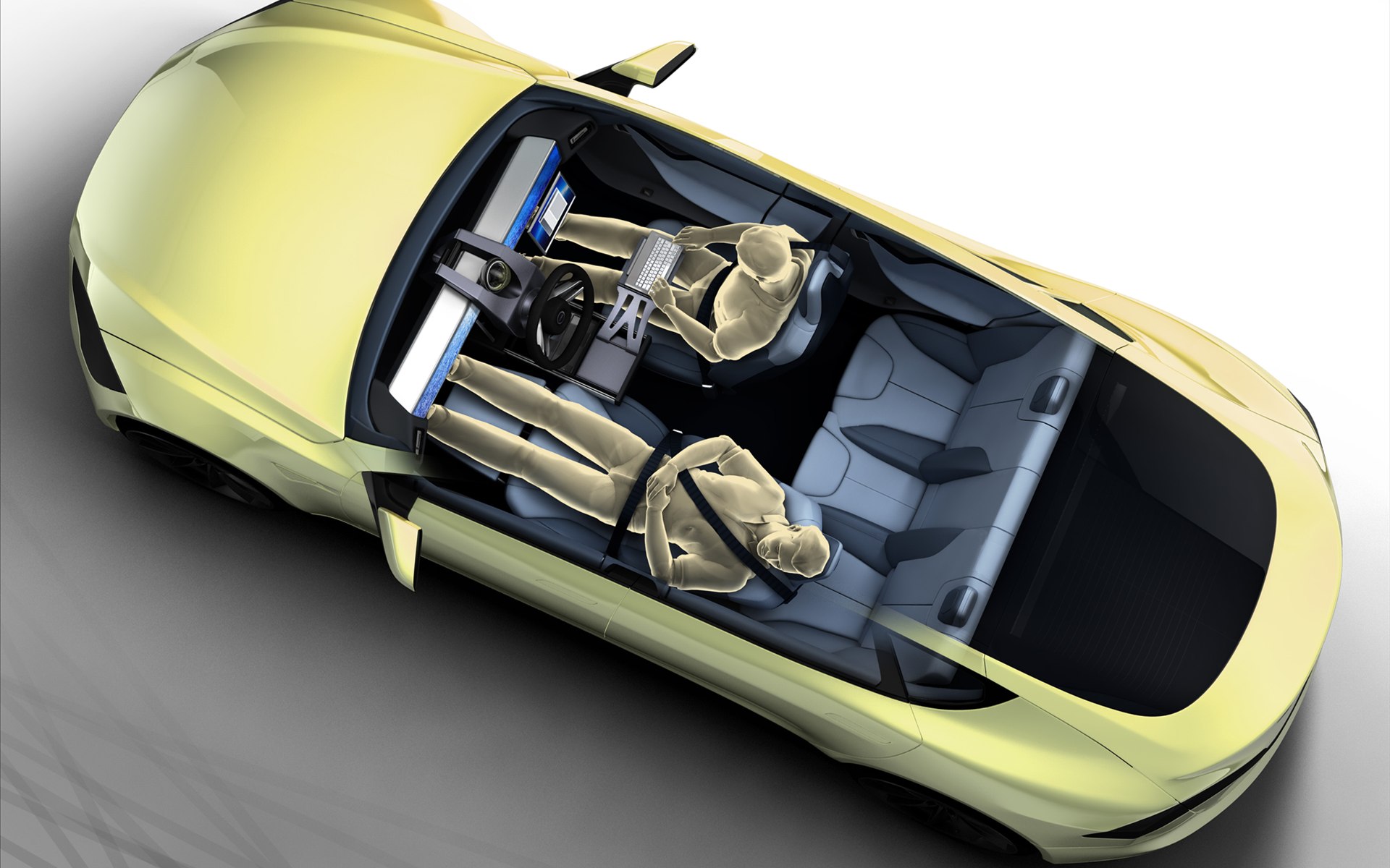 Rinspeed XchangE Driverless Car Concept 2013 Rinspeed XchangE Driverless Car Concept 2013