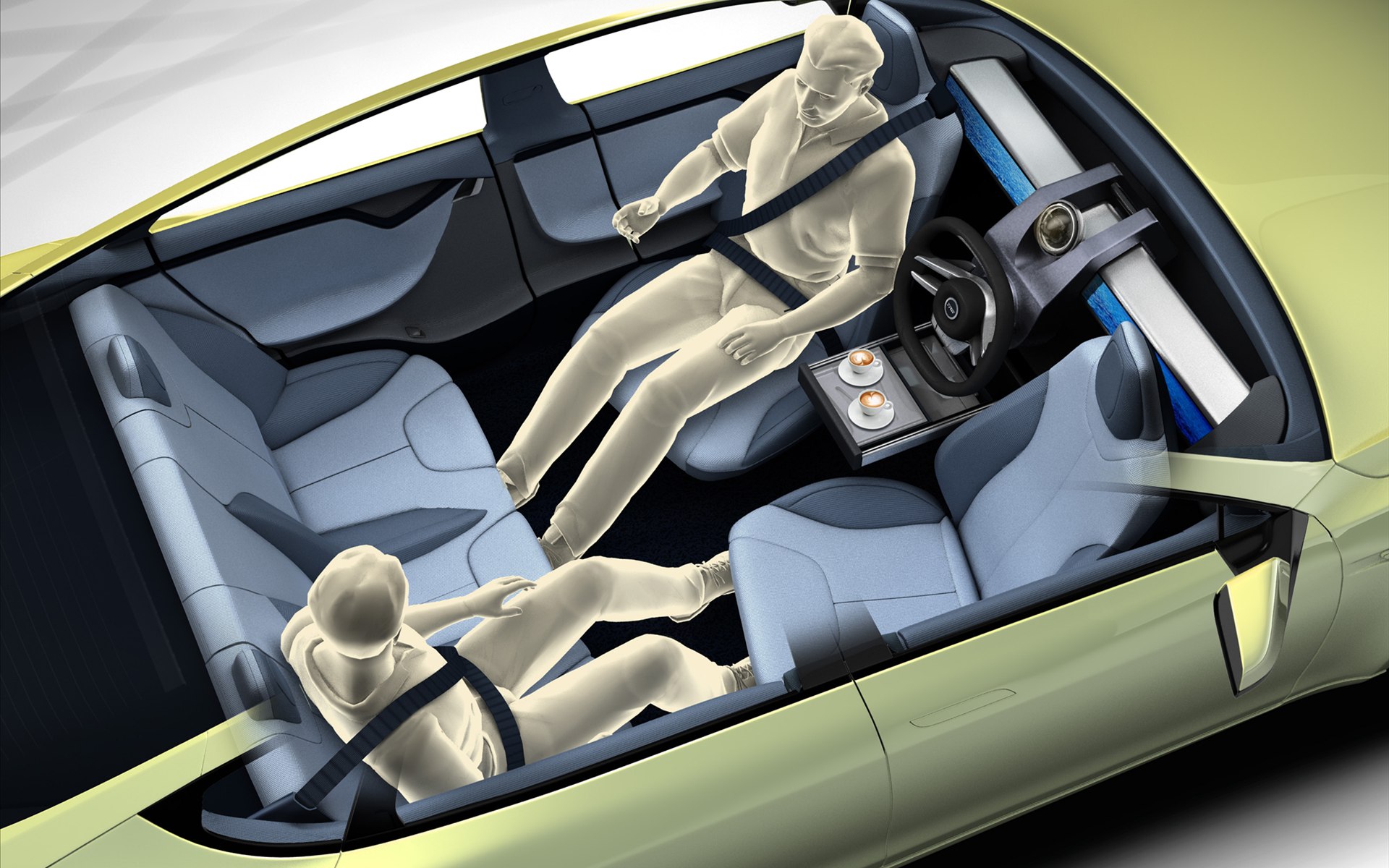 Rinspeed XchangE Driverless Car Concept 2013 Rinspeed XchangE Driverless Car Concept 2013