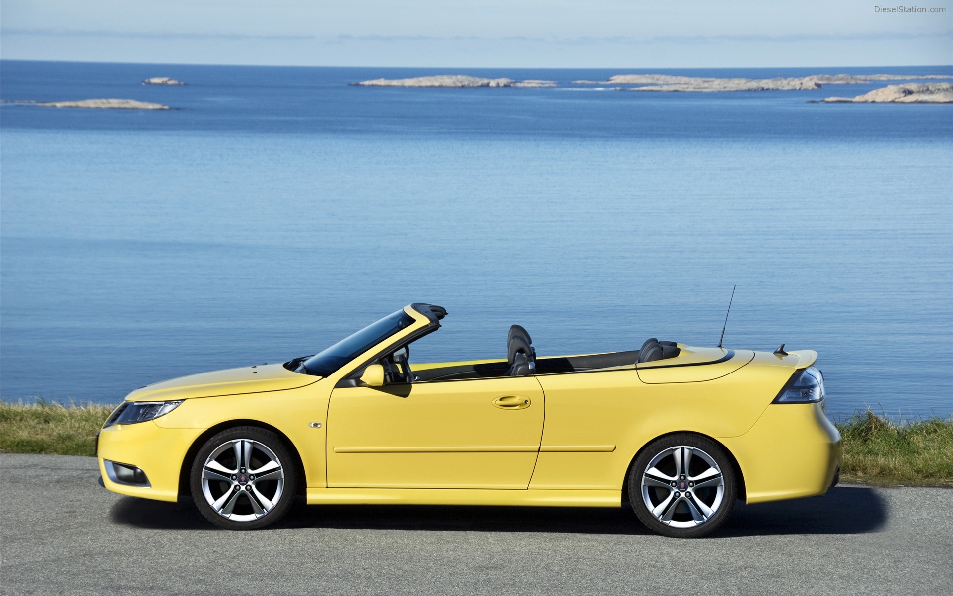 2008 Saab 9-3 Convertible Yellow Edition