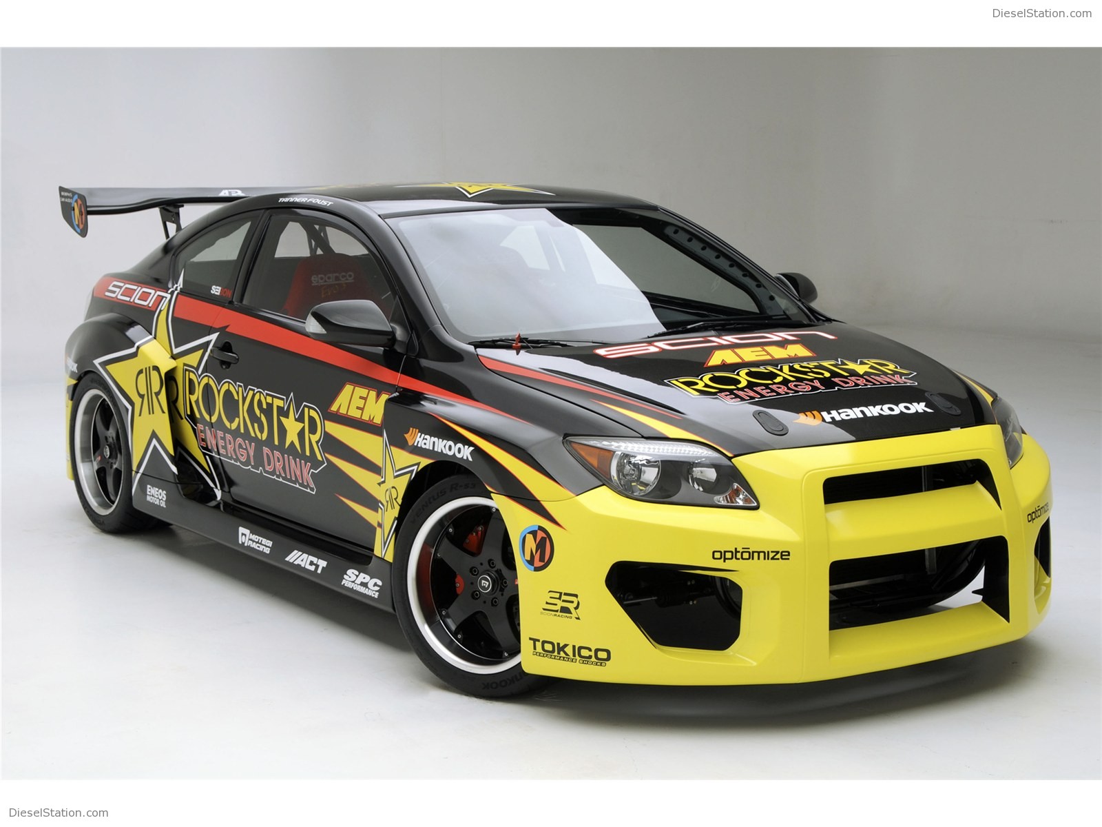 Scion Rockstar Energy Drink AEM Scion tC 2009 Scion Rockstar Energy Drink AEM Scion tC 2009