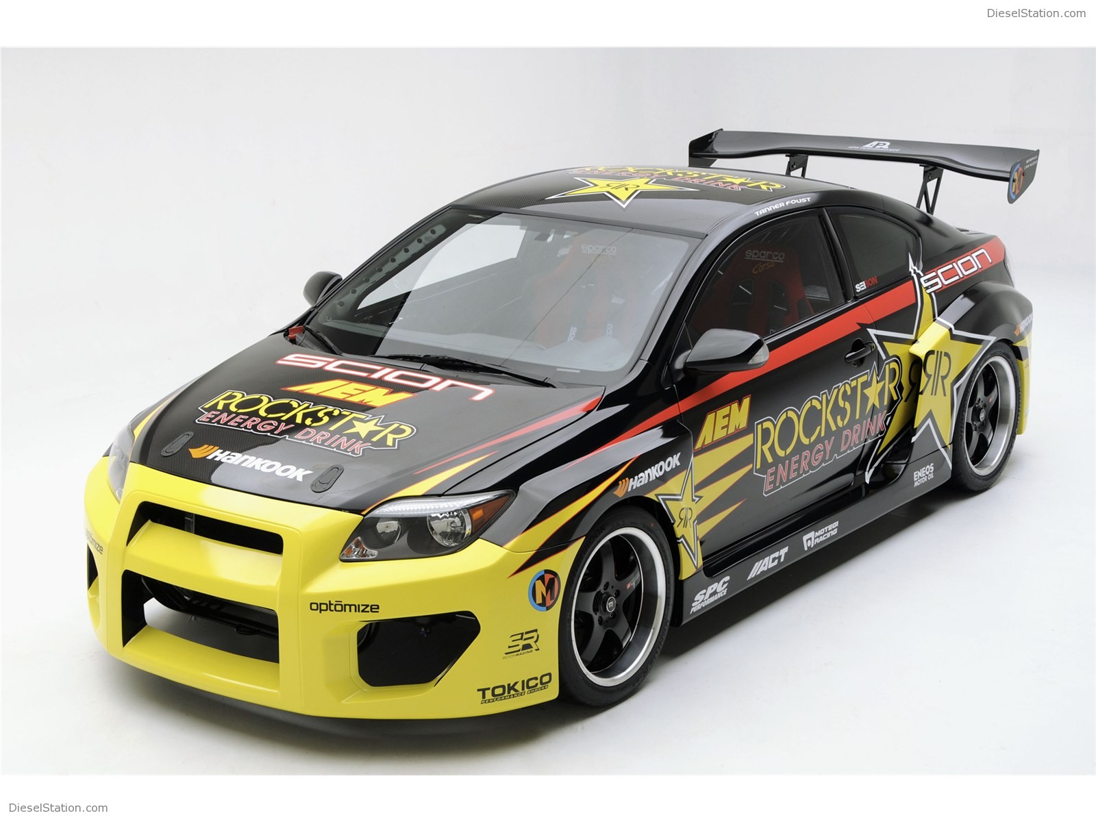 Scion Rockstar Energy Drink AEM Scion tC 2009 Scion Rockstar Energy Drink AEM Scion tC 2009