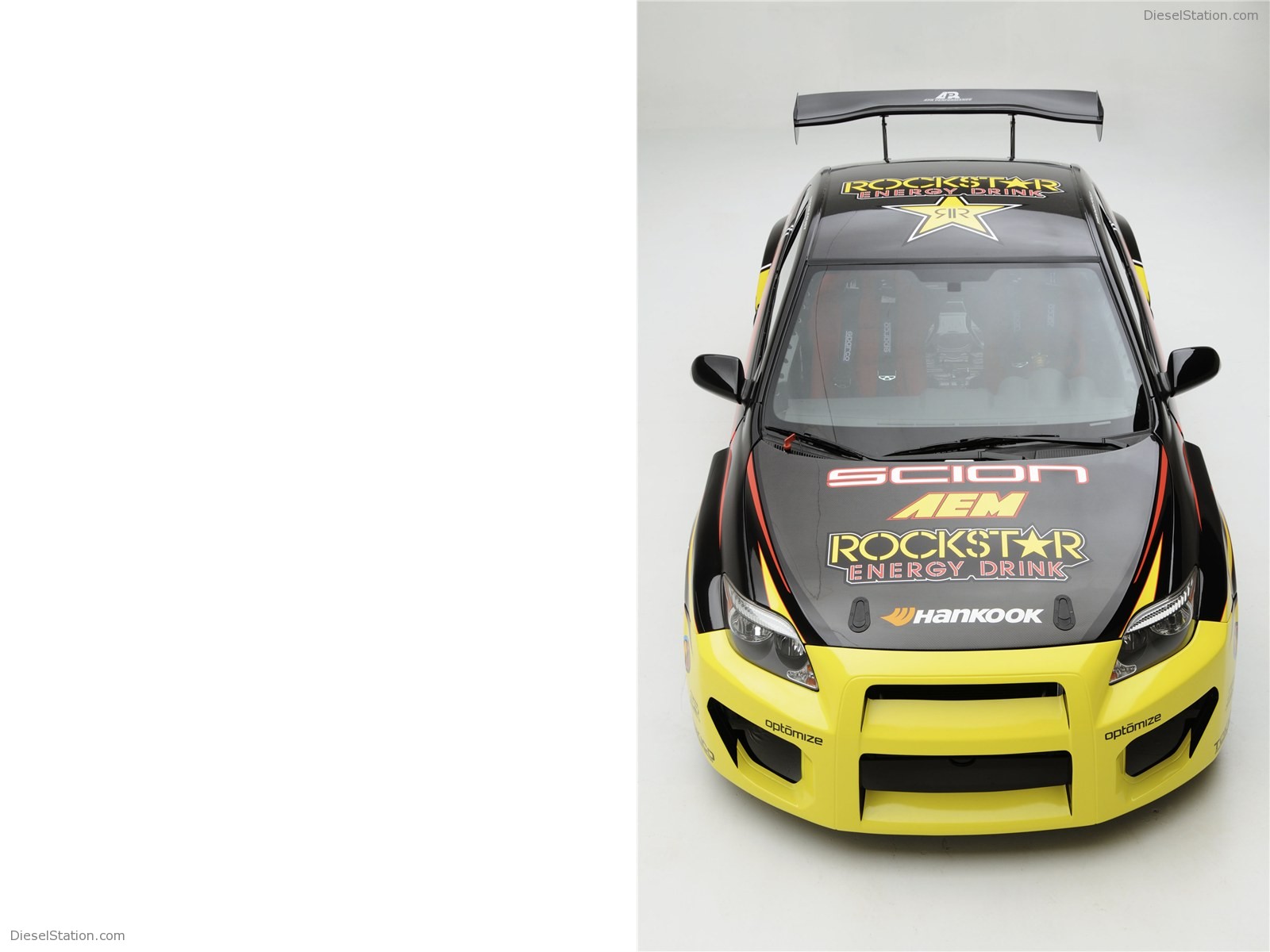 Scion Rockstar Energy Drink AEM Scion tC 2009 Scion Rockstar Energy Drink AEM Scion tC 2009