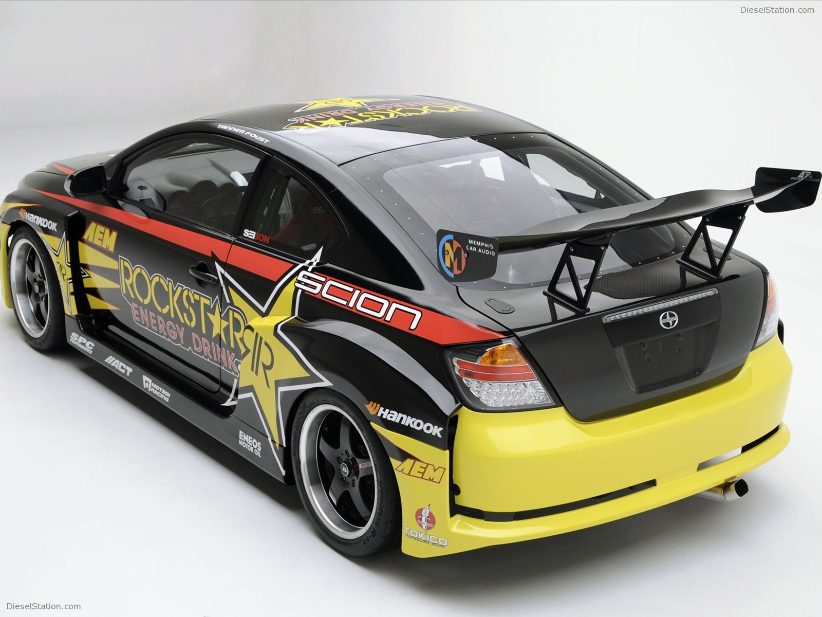 Scion Rockstar Energy Drink AEM Scion tC 2009 Scion Rockstar Energy Drink AEM Scion tC 2009