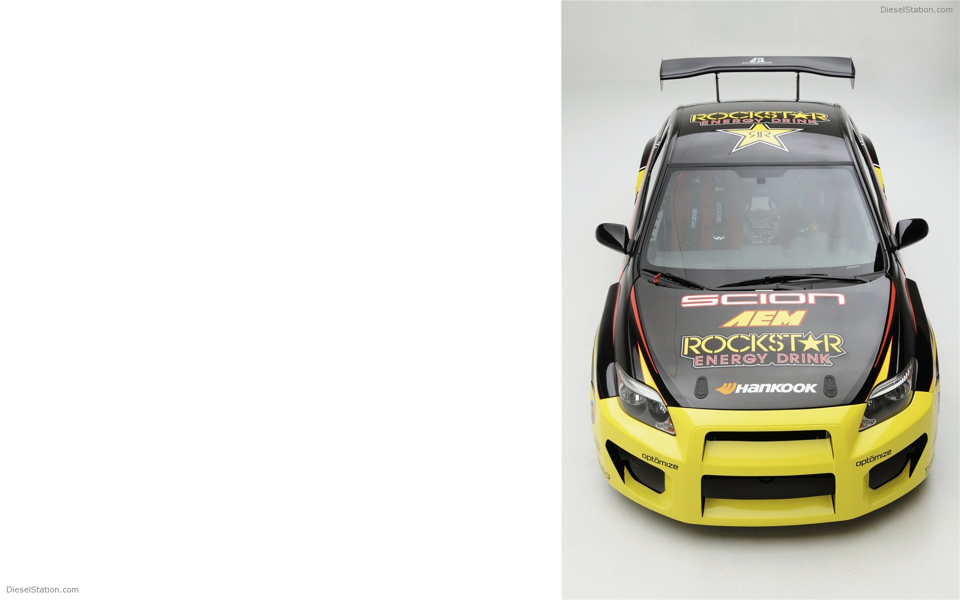 Scion Rockstar Energy Drink AEM Scion tC 2009 Scion Rockstar Energy Drink AEM Scion tC 2009