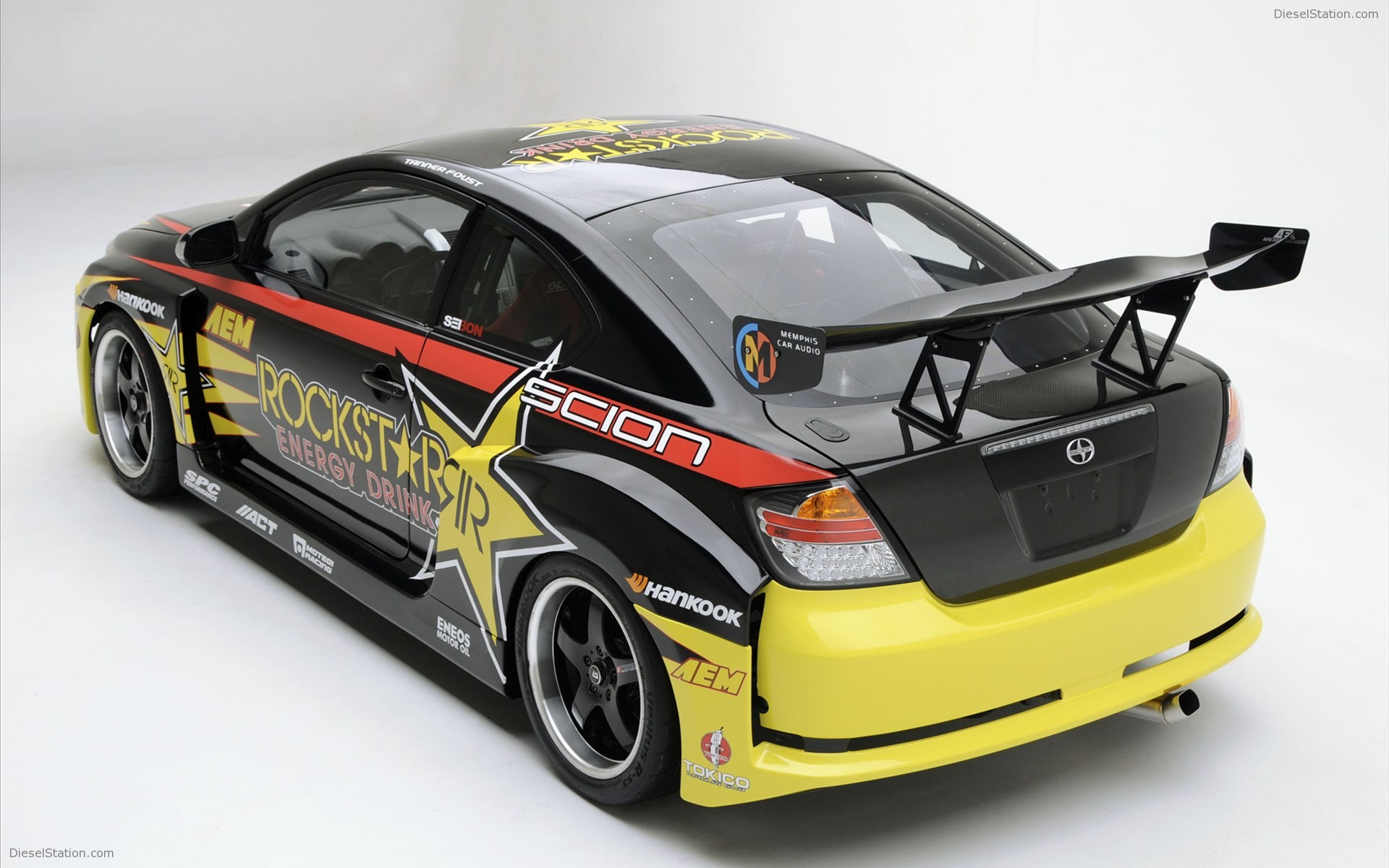 Scion Rockstar Energy Drink AEM Scion tC 2009 Scion Rockstar Energy Drink AEM Scion tC 2009
