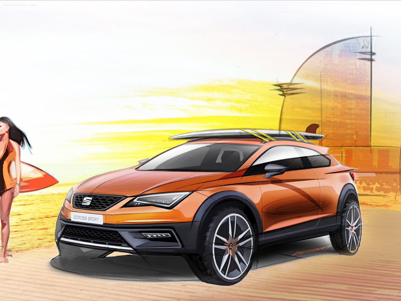 Seat Leon Cross Sport Concept 2015