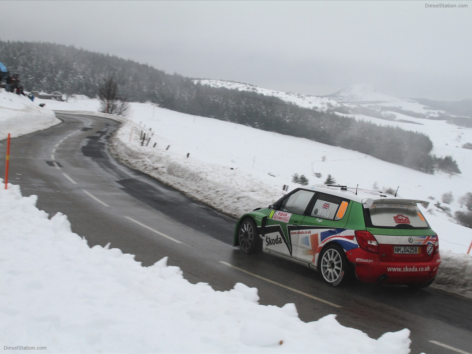 Skoda Fabia S2000 Rally Car