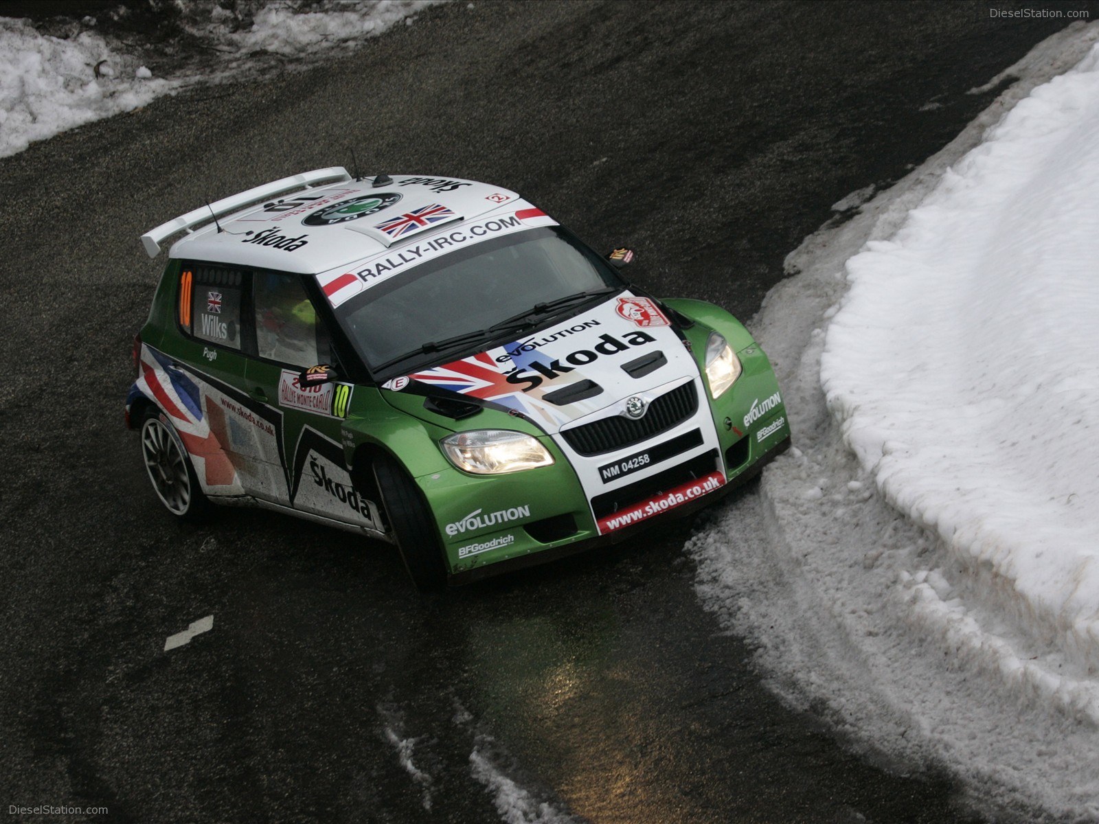 Skoda Fabia S2000 Rally Car