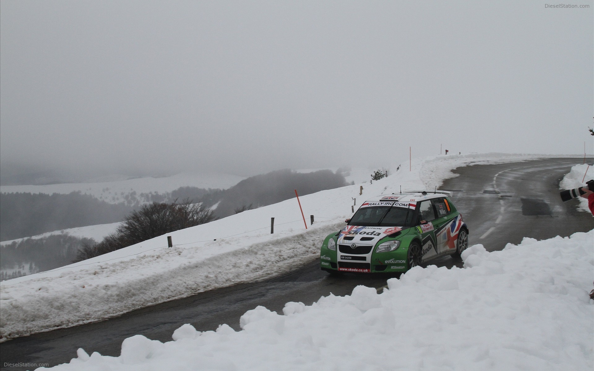 Skoda Fabia S2000 Rally Car