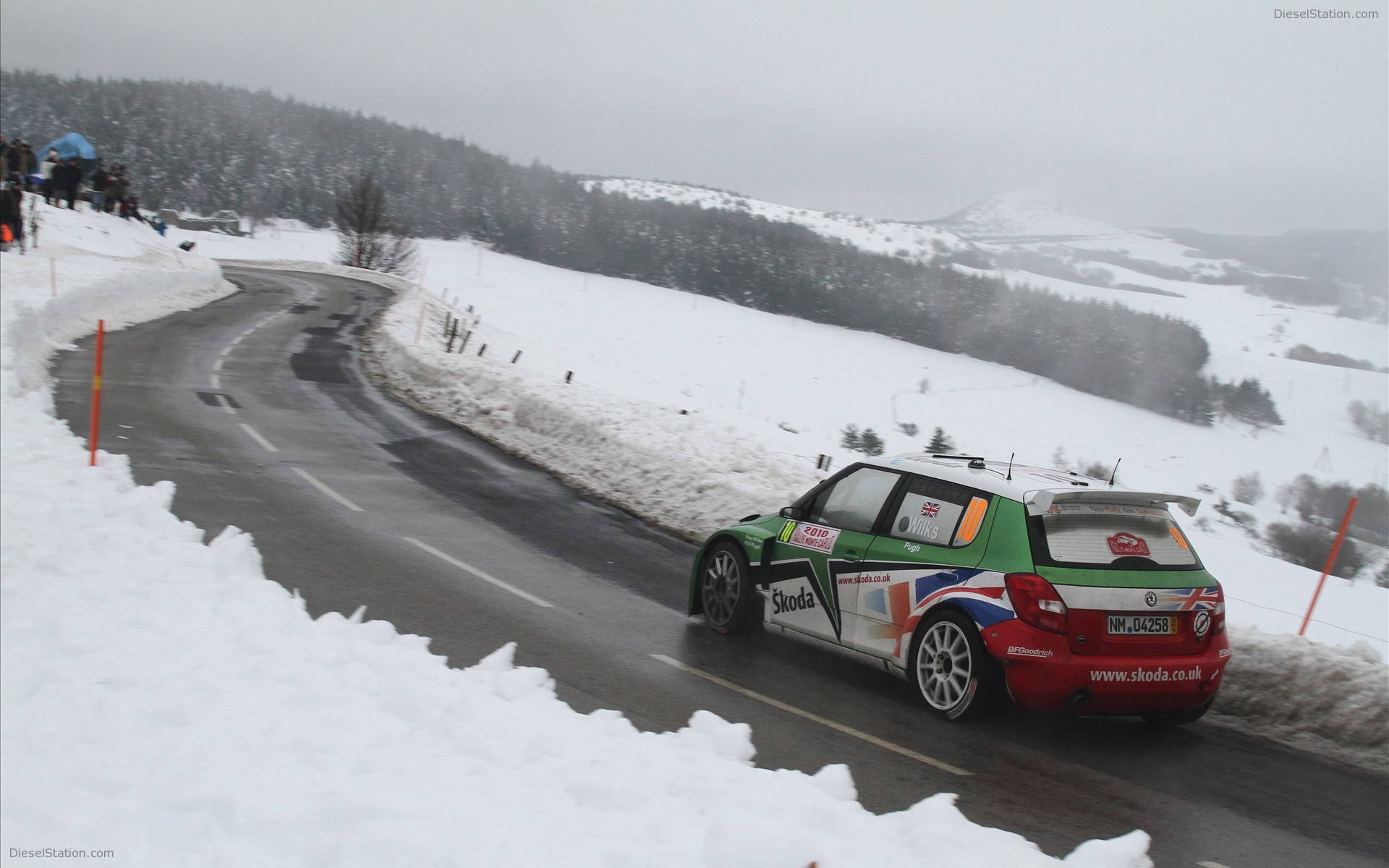 Skoda Fabia S2000 Rally Car