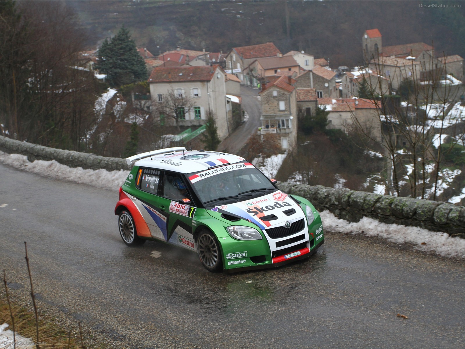 Skoda Fabia S2000 Rally Car