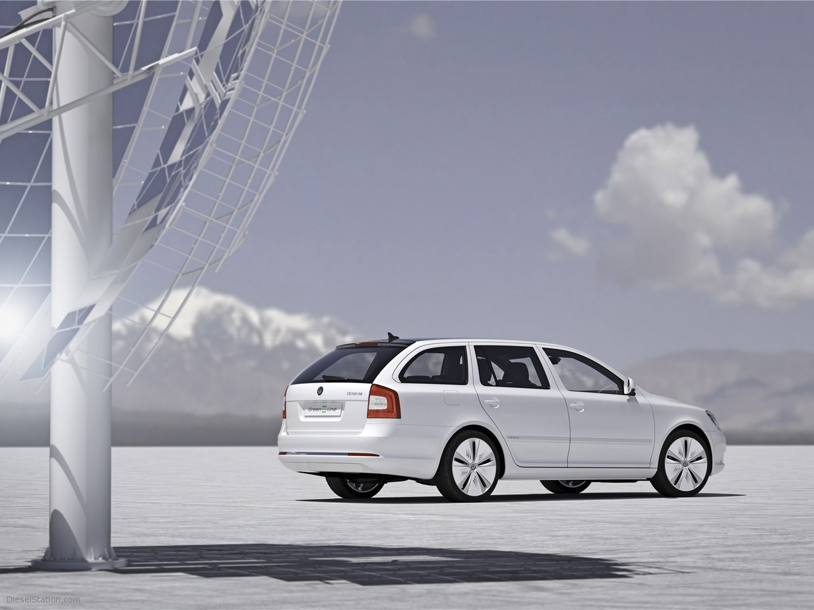 Skoda Octavia Green E Line Concept 2010 Skoda Octavia Green E Line Concept 2010