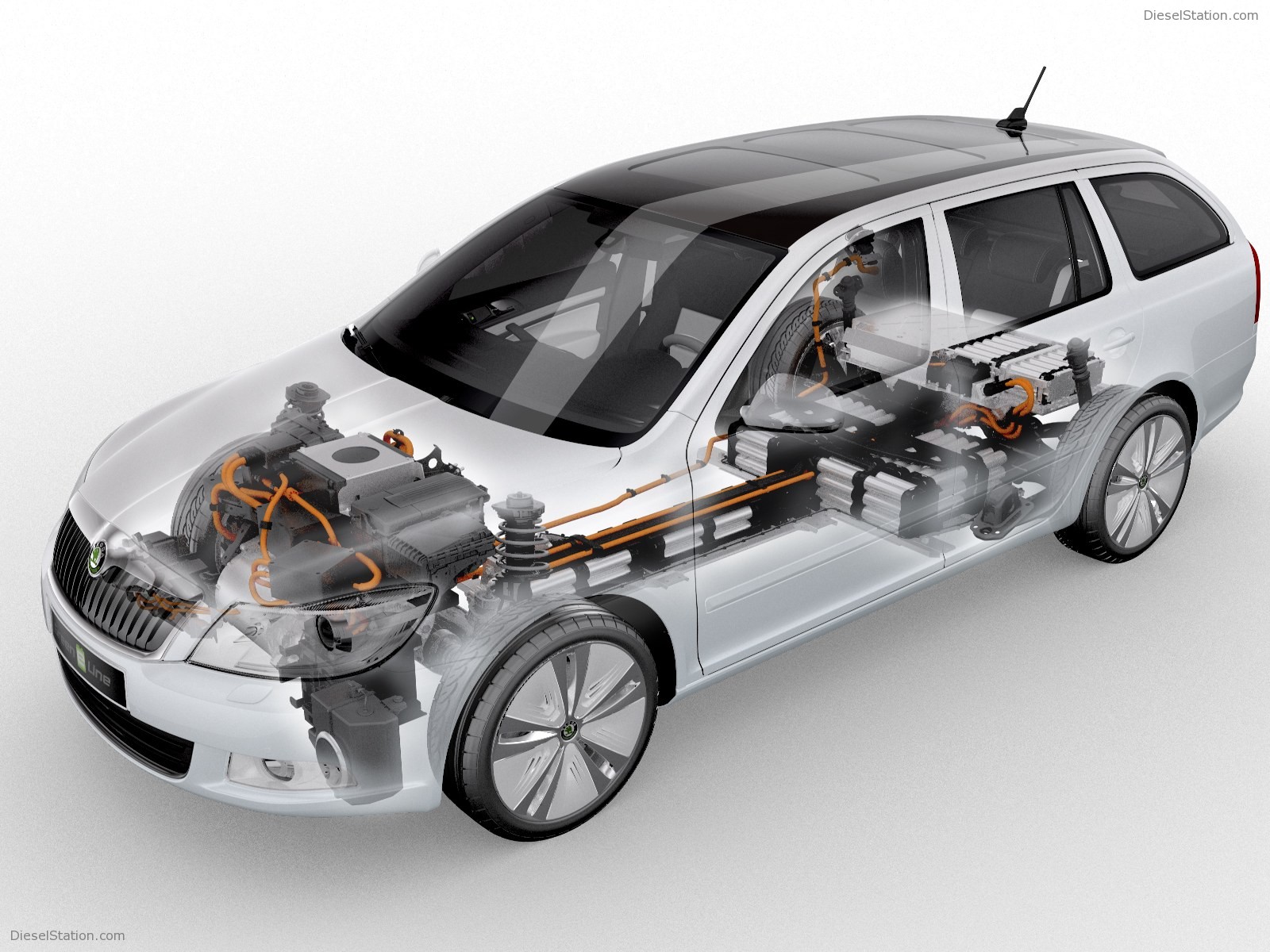 Skoda Octavia Green E Line Concept 2010