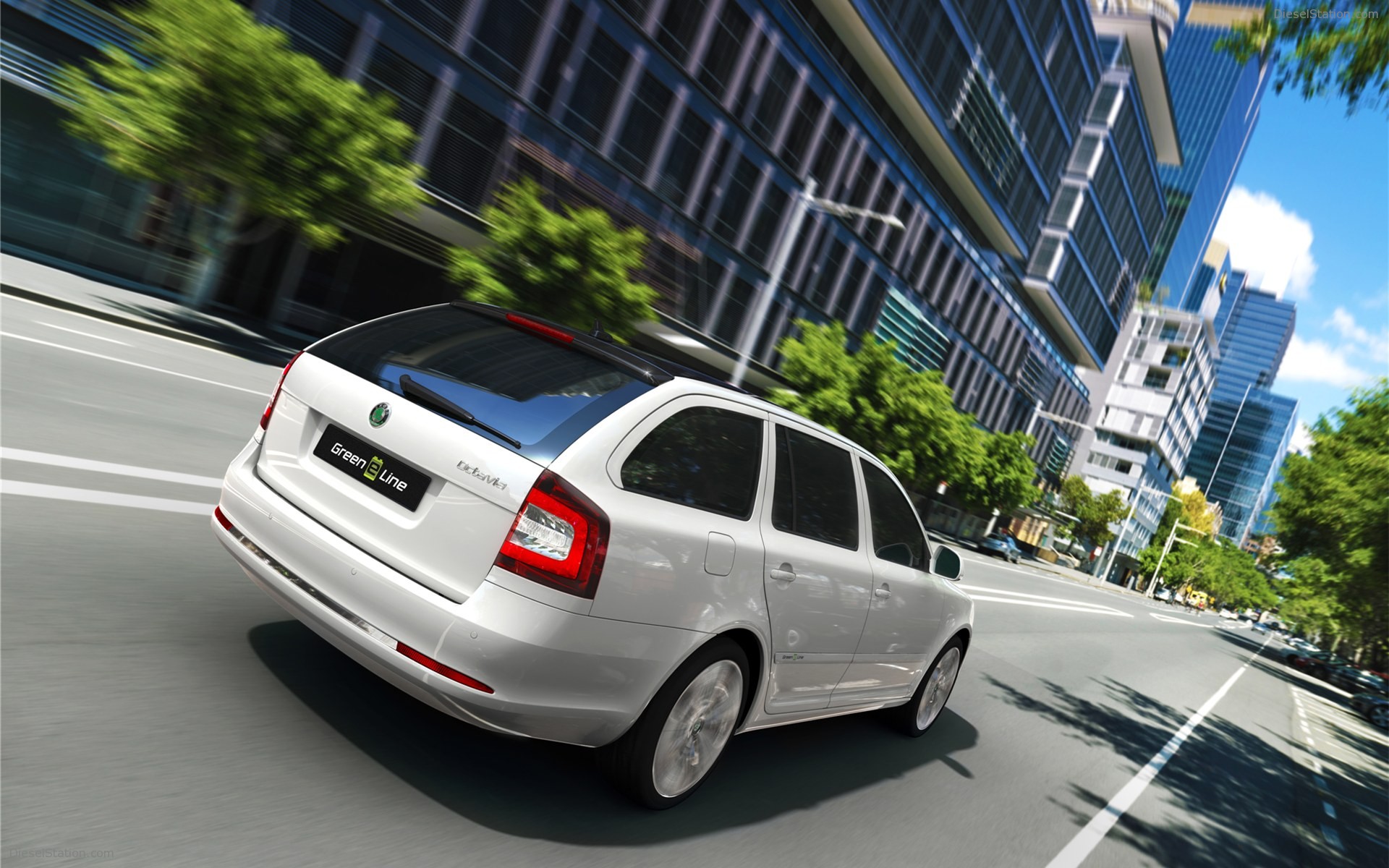 Skoda Octavia Green E Line Concept 2010