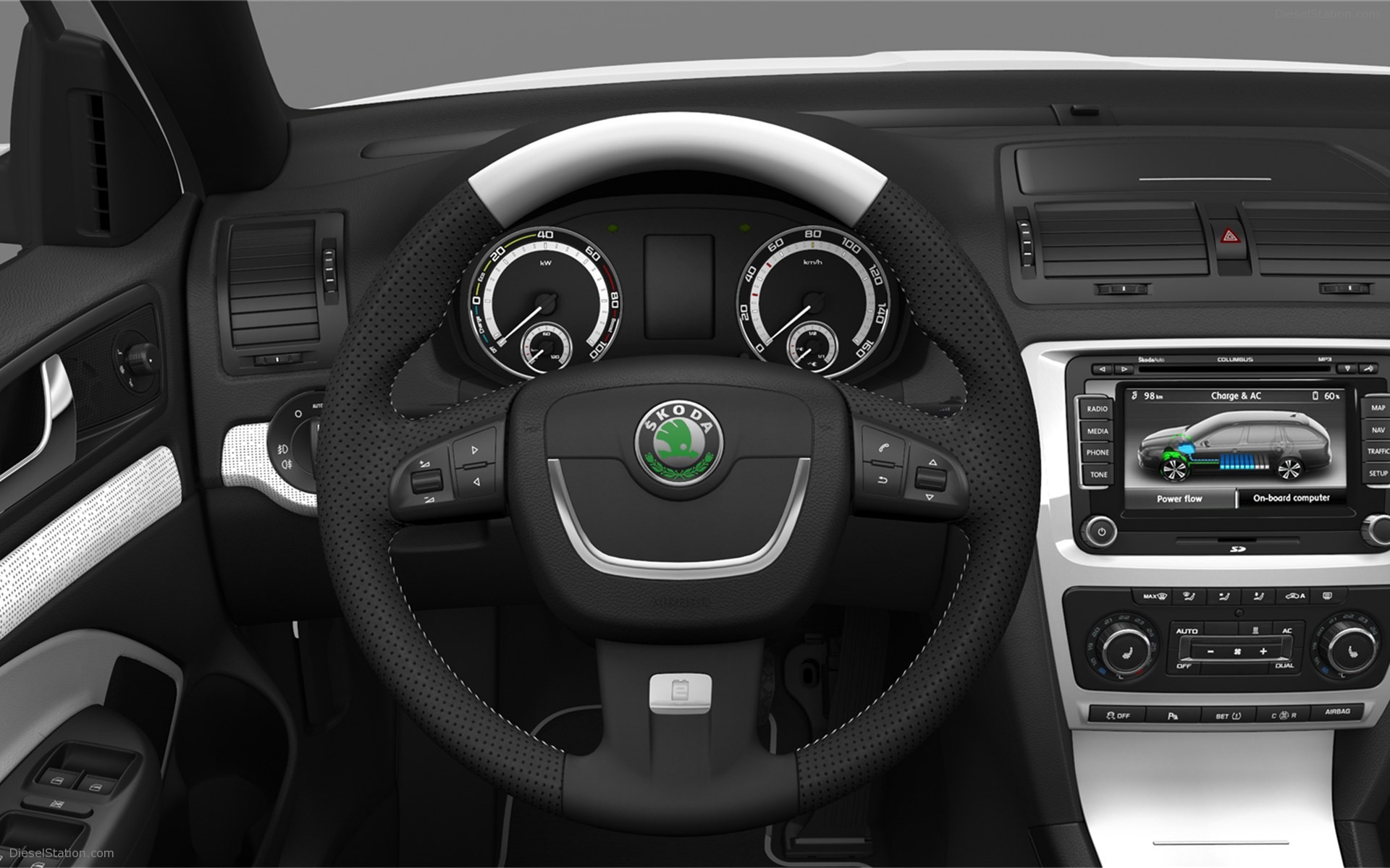 Skoda Octavia Green E Line Concept 2010 Skoda Octavia Green E Line Concept 2010