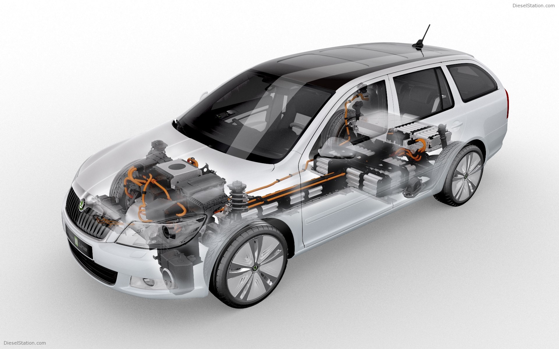 Skoda Octavia Green E Line Concept 2010