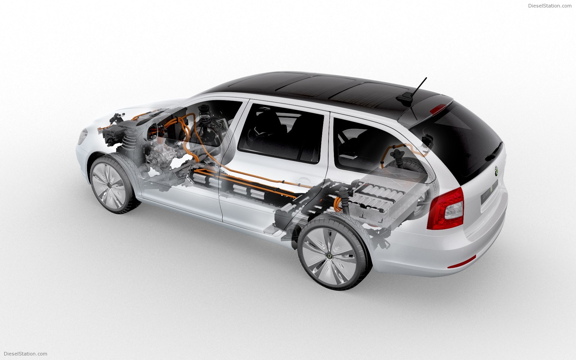 Skoda Octavia Green E Line Concept 2010 Skoda Octavia Green E Line Concept 2010