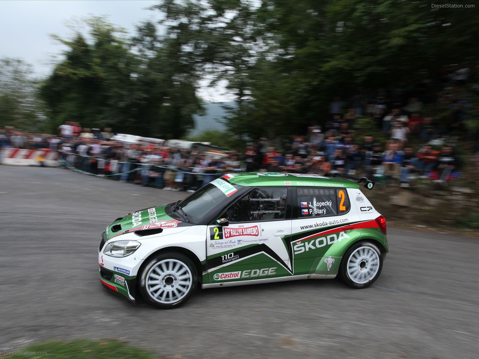 Skoda Rally San Remo 2011