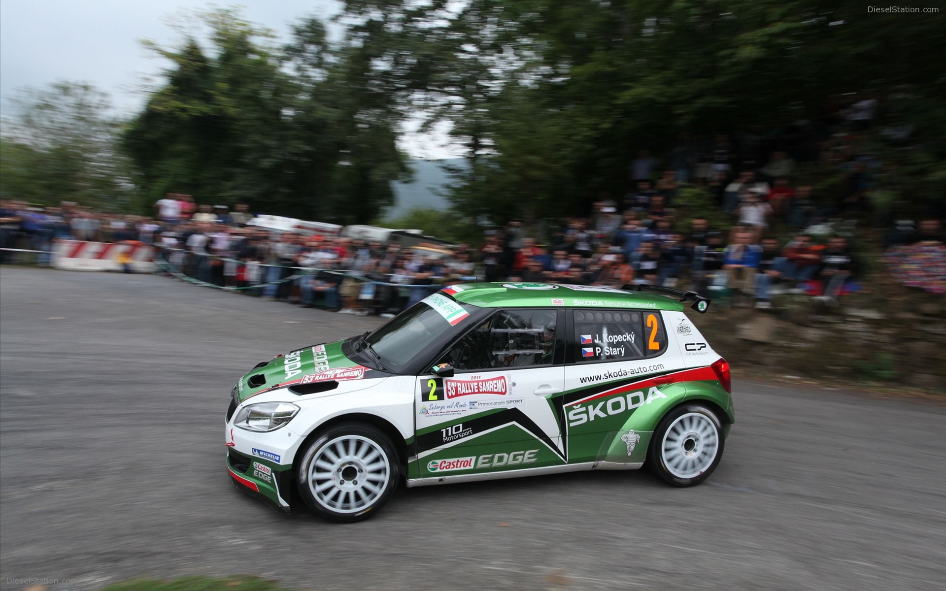 Skoda Rally San Remo 2011