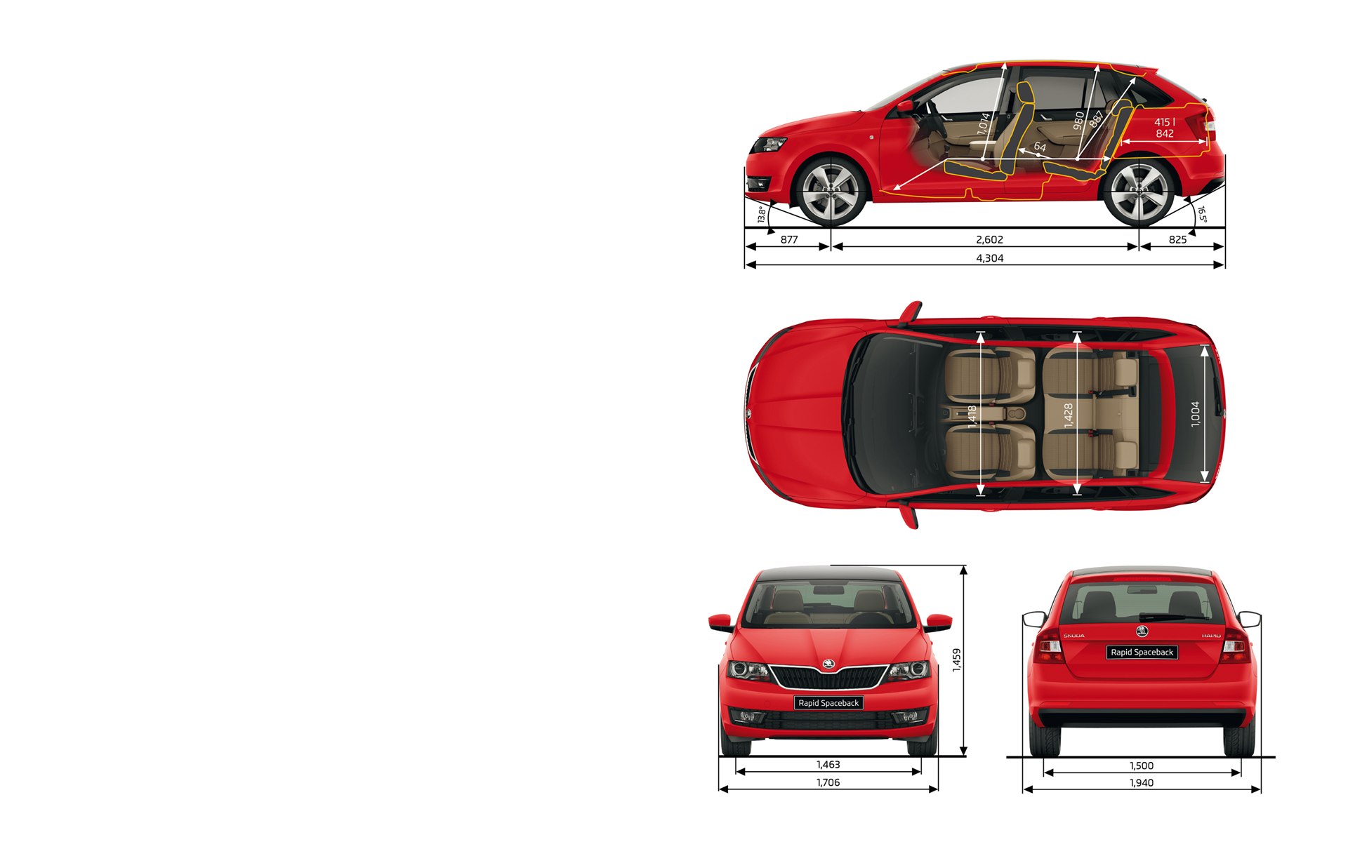 Skoda Rapid Spaceback 2014