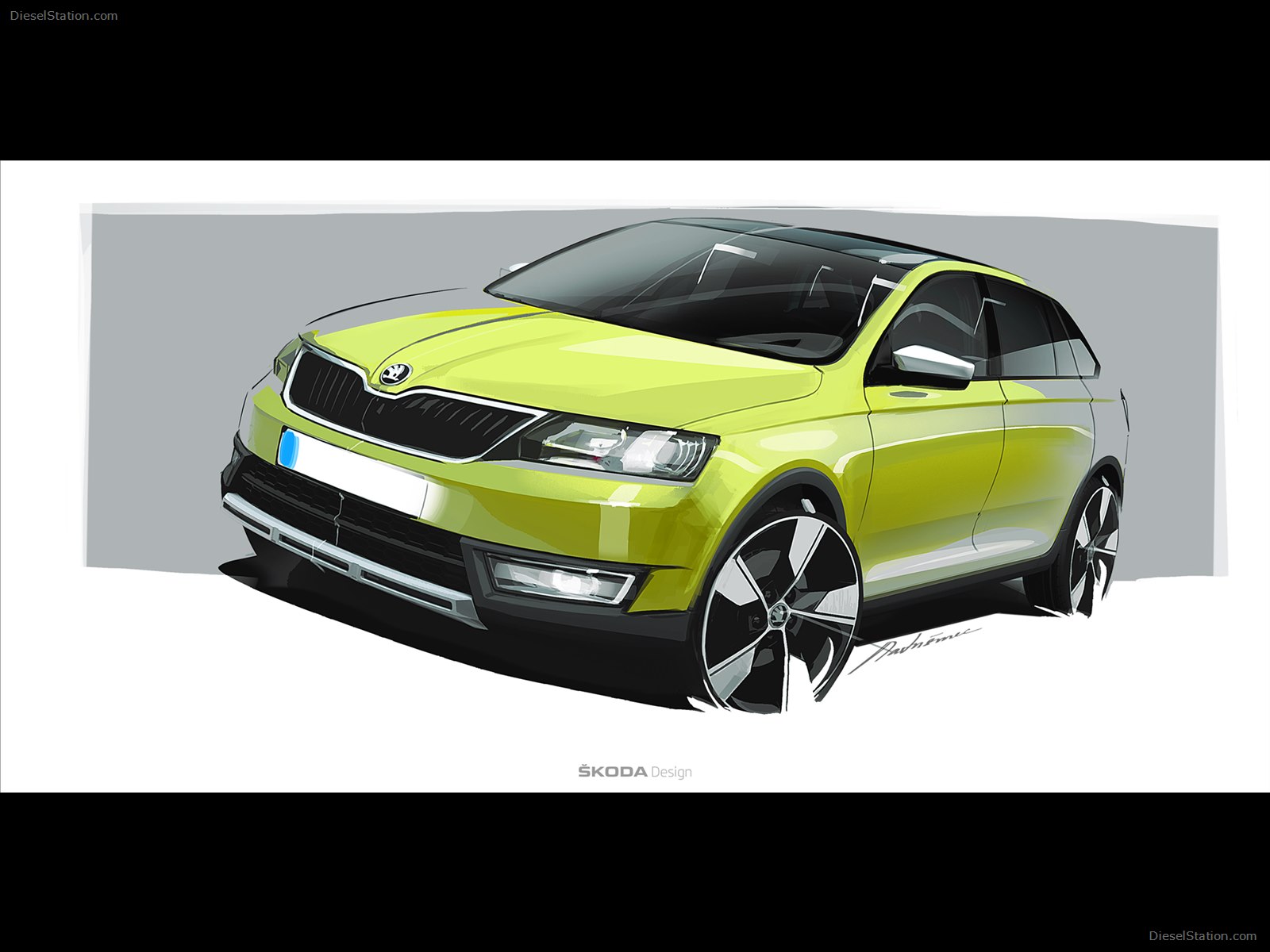 Skoda Rapid Spaceback Scoutline 2016