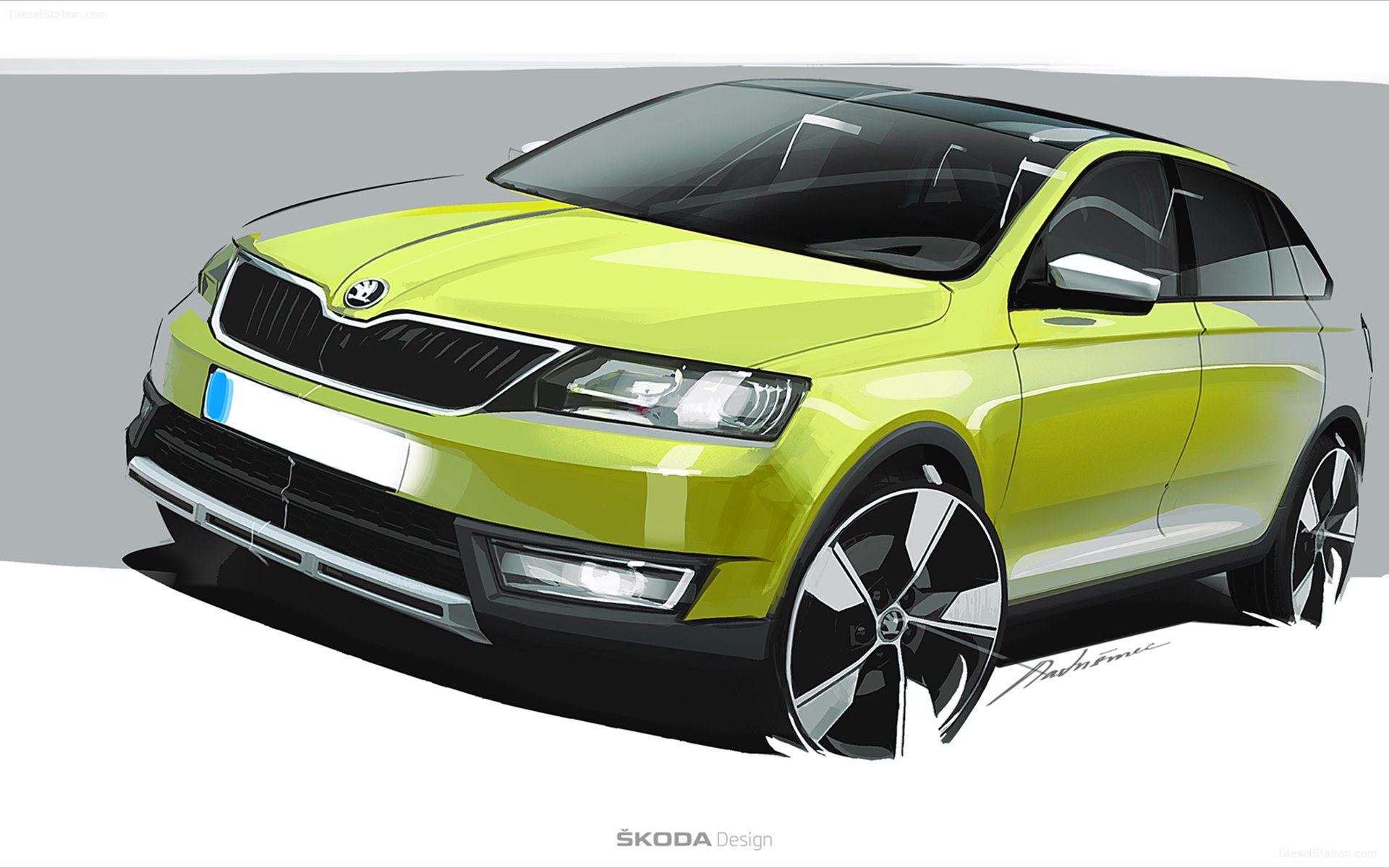 Skoda Rapid Spaceback Scoutline 2016