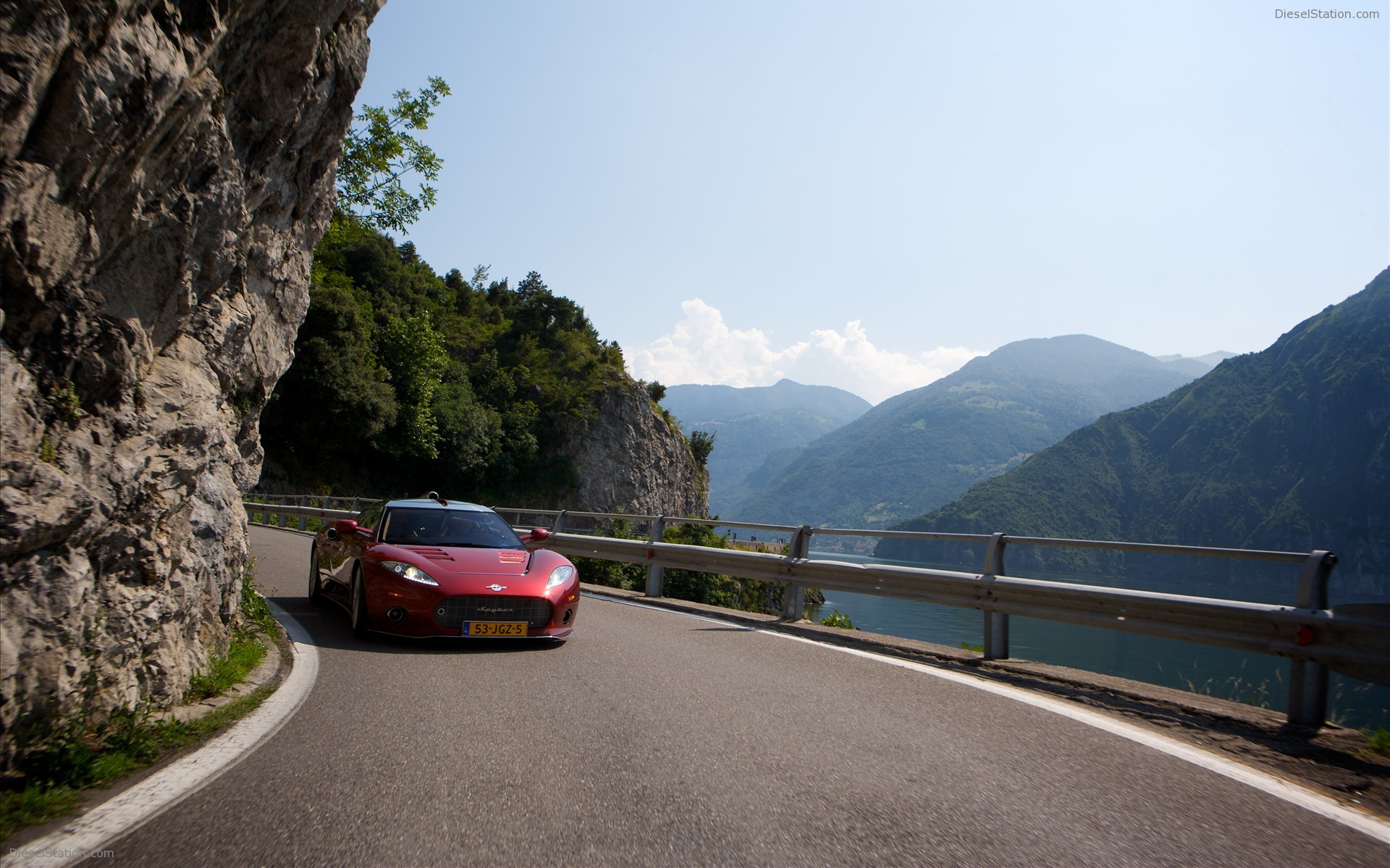 2009 Spyker C8 Aileron
