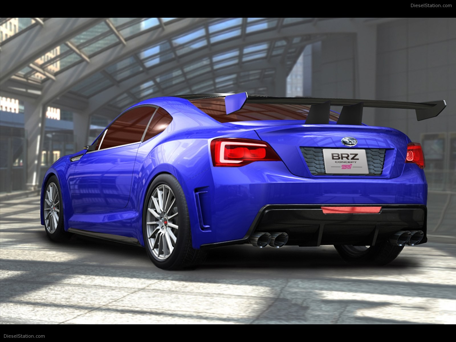Subaru BRZ Concept - STI 2011