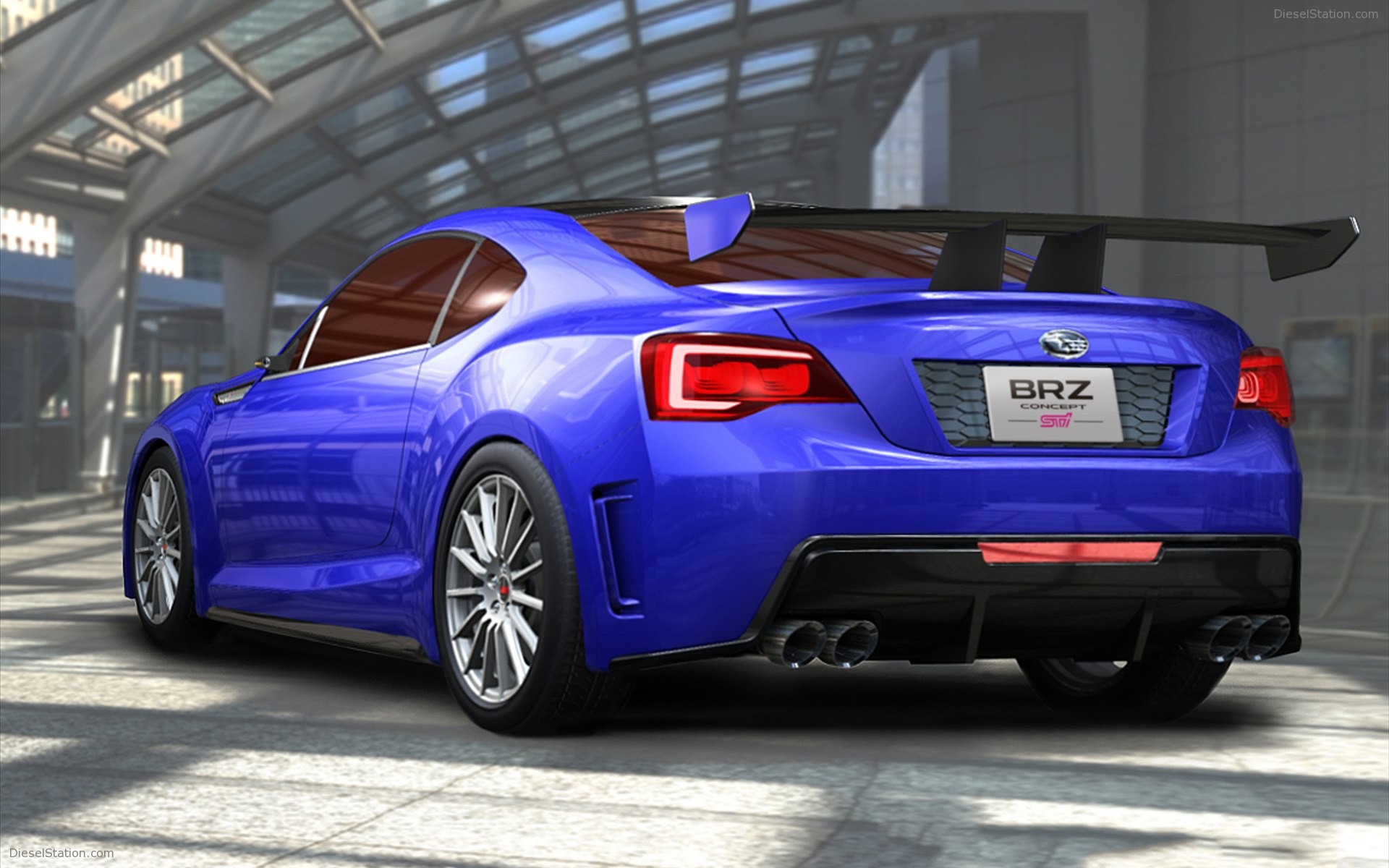 Subaru BRZ Concept - STI 2011