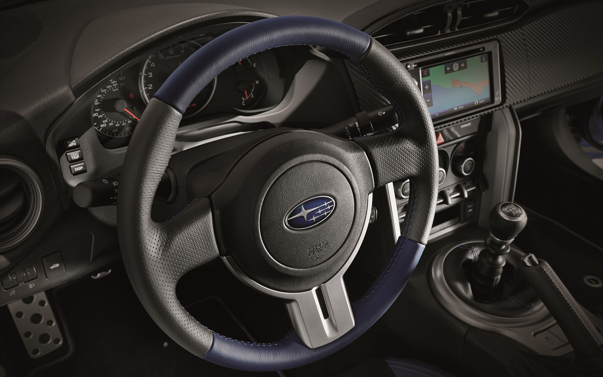 Subaru BRZ Series.Blue 2015