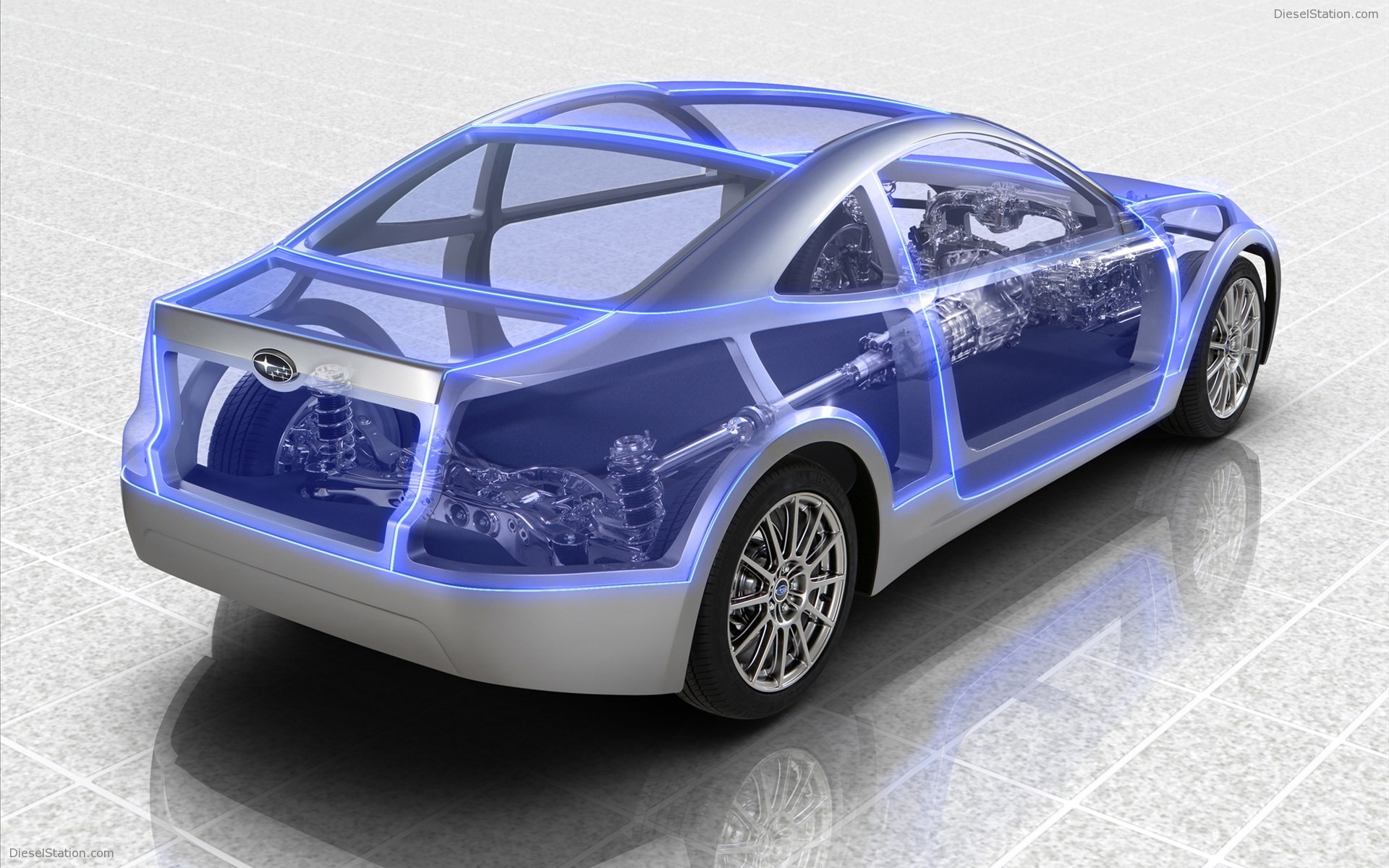 Subaru Boxer Sports Car Architecture 2011 Subaru Boxer Sports Car Architecture 2011