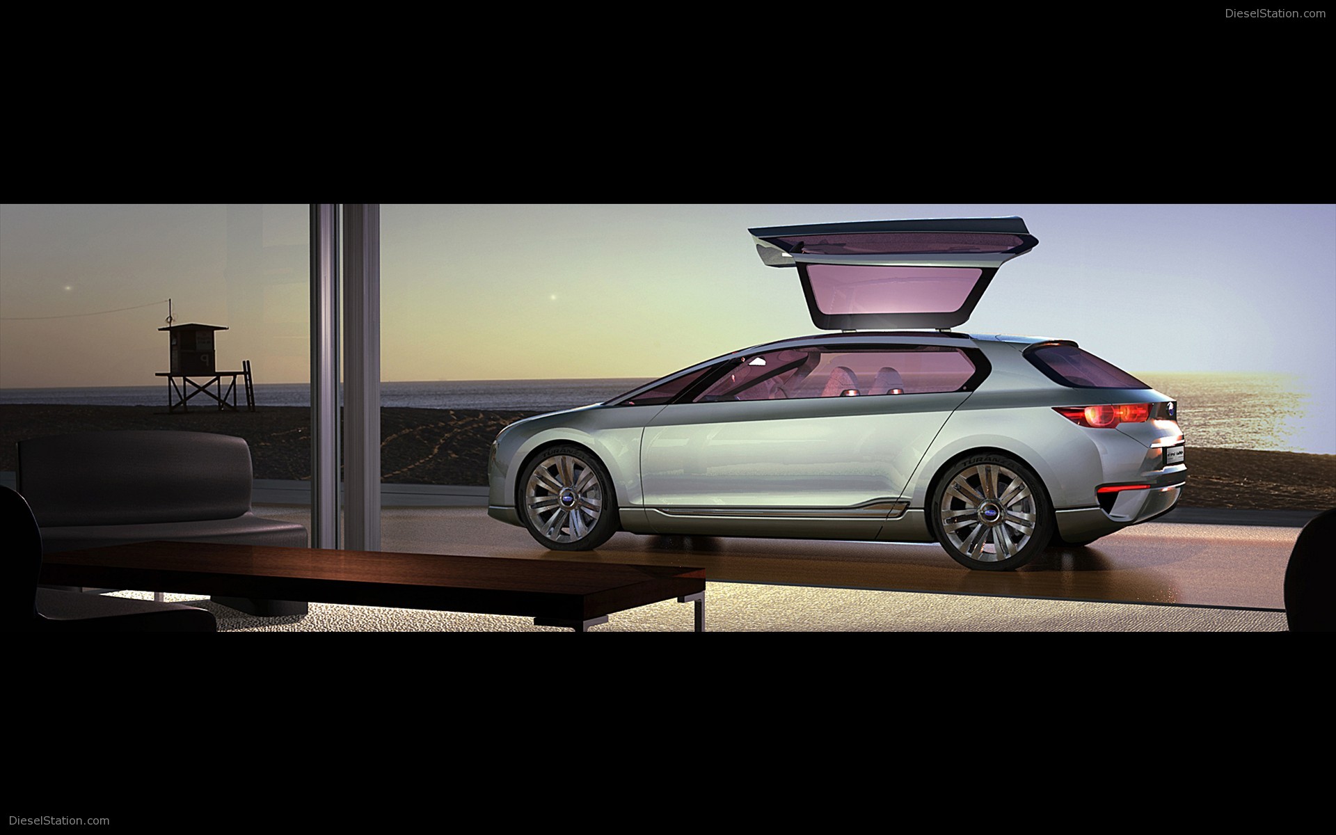 More Pics - Subaru Tourer Hybrid Concept